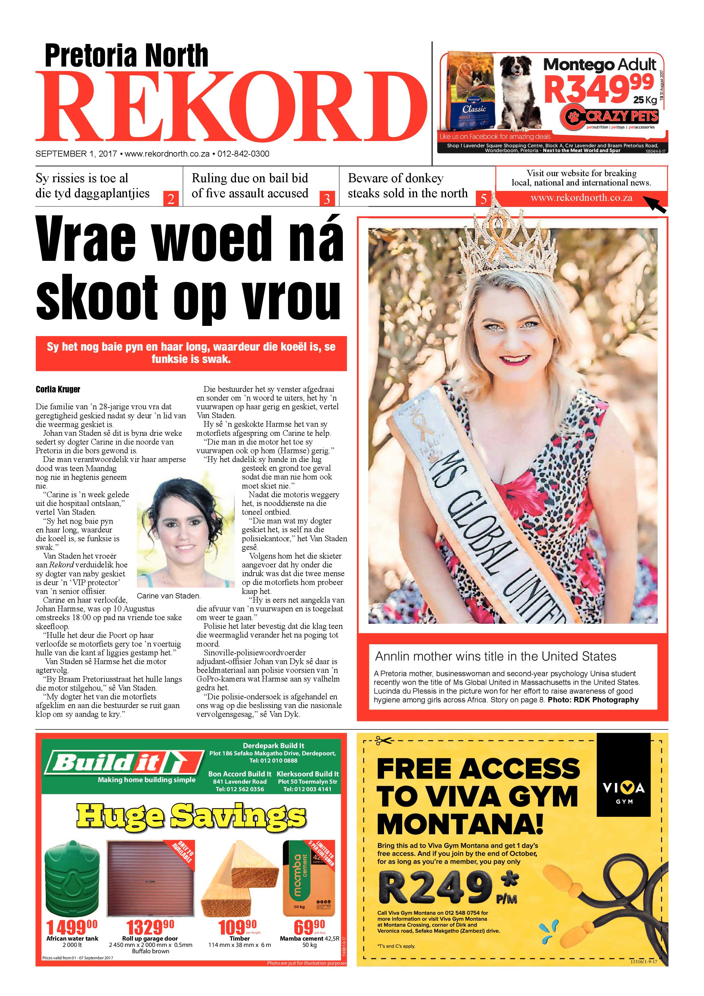 Rekord North 01 September 2017 page 1