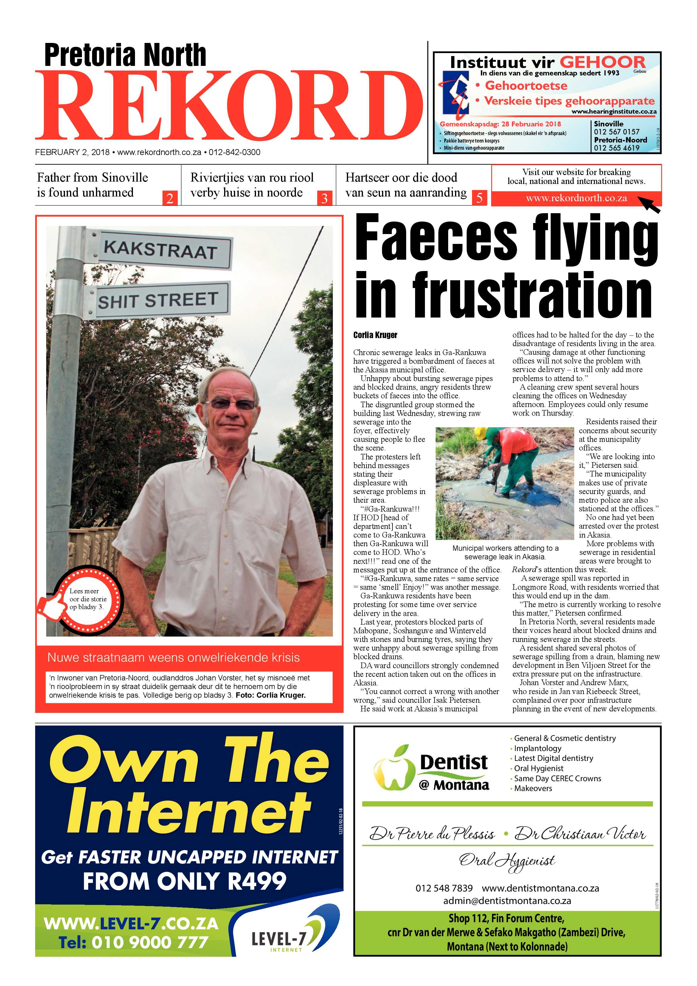 Rekord North 02 February 2018 page 1