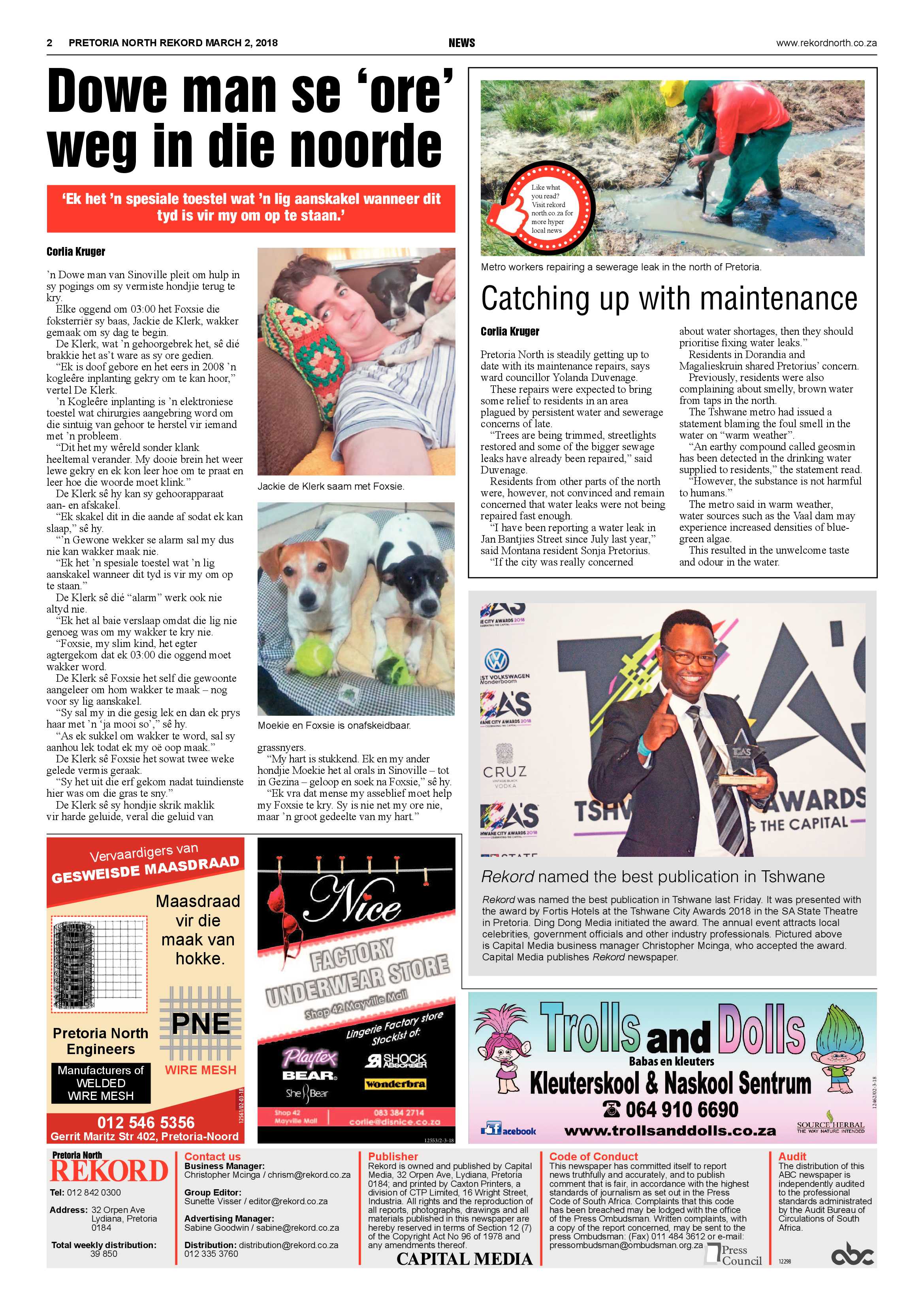 Rekord North 02 March 2018 page 2