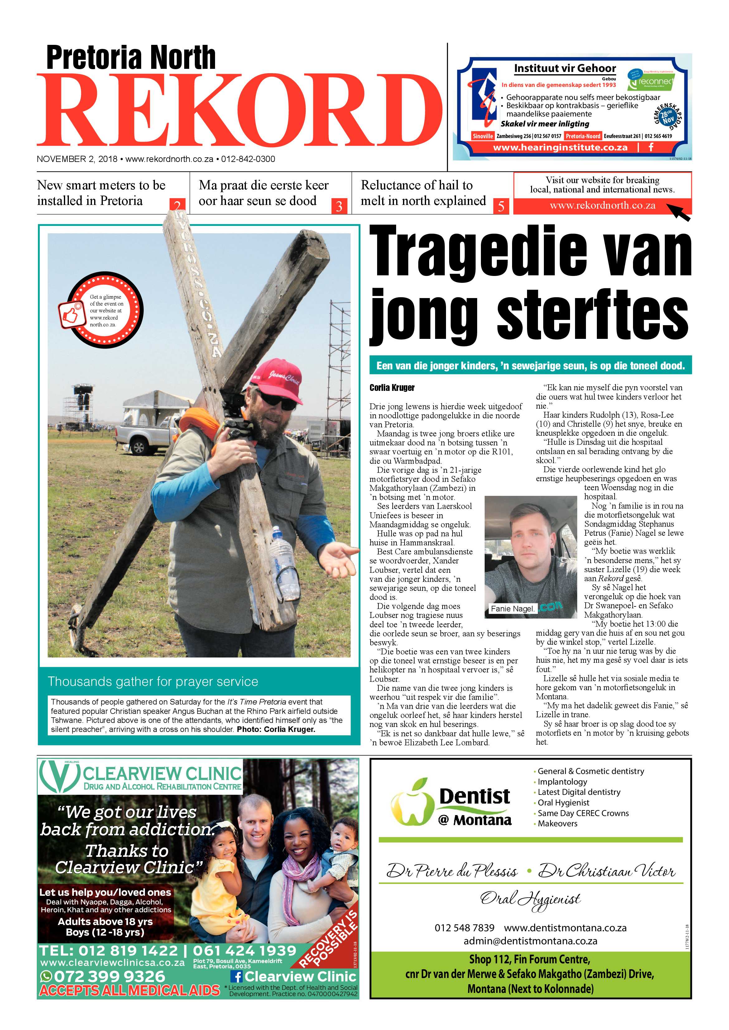 Rekord North 02 November 2018 page 1