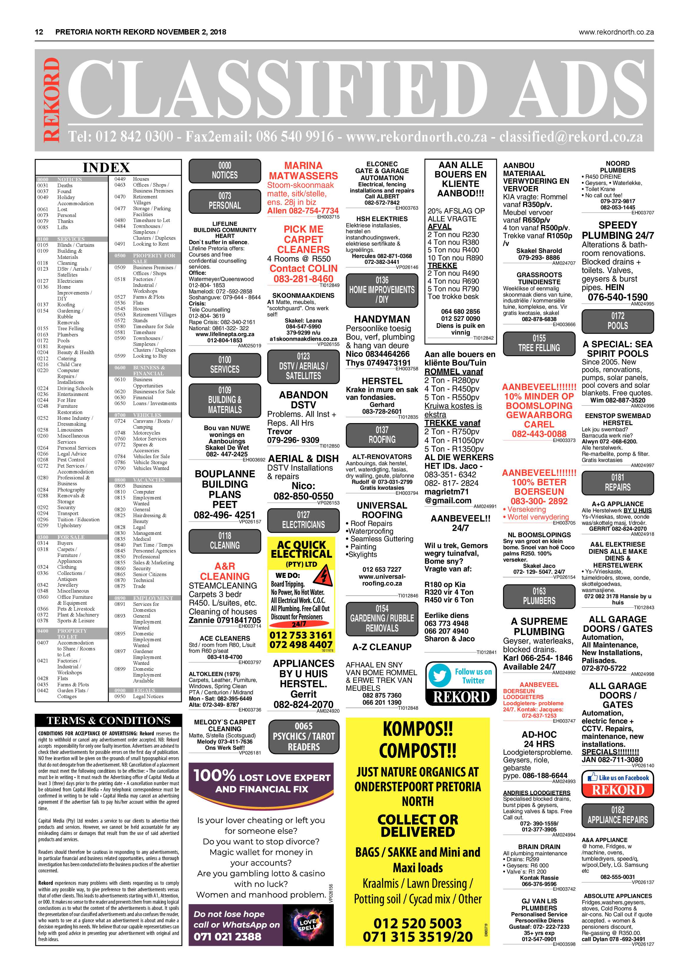 Rekord North 02 November 2018 page 12