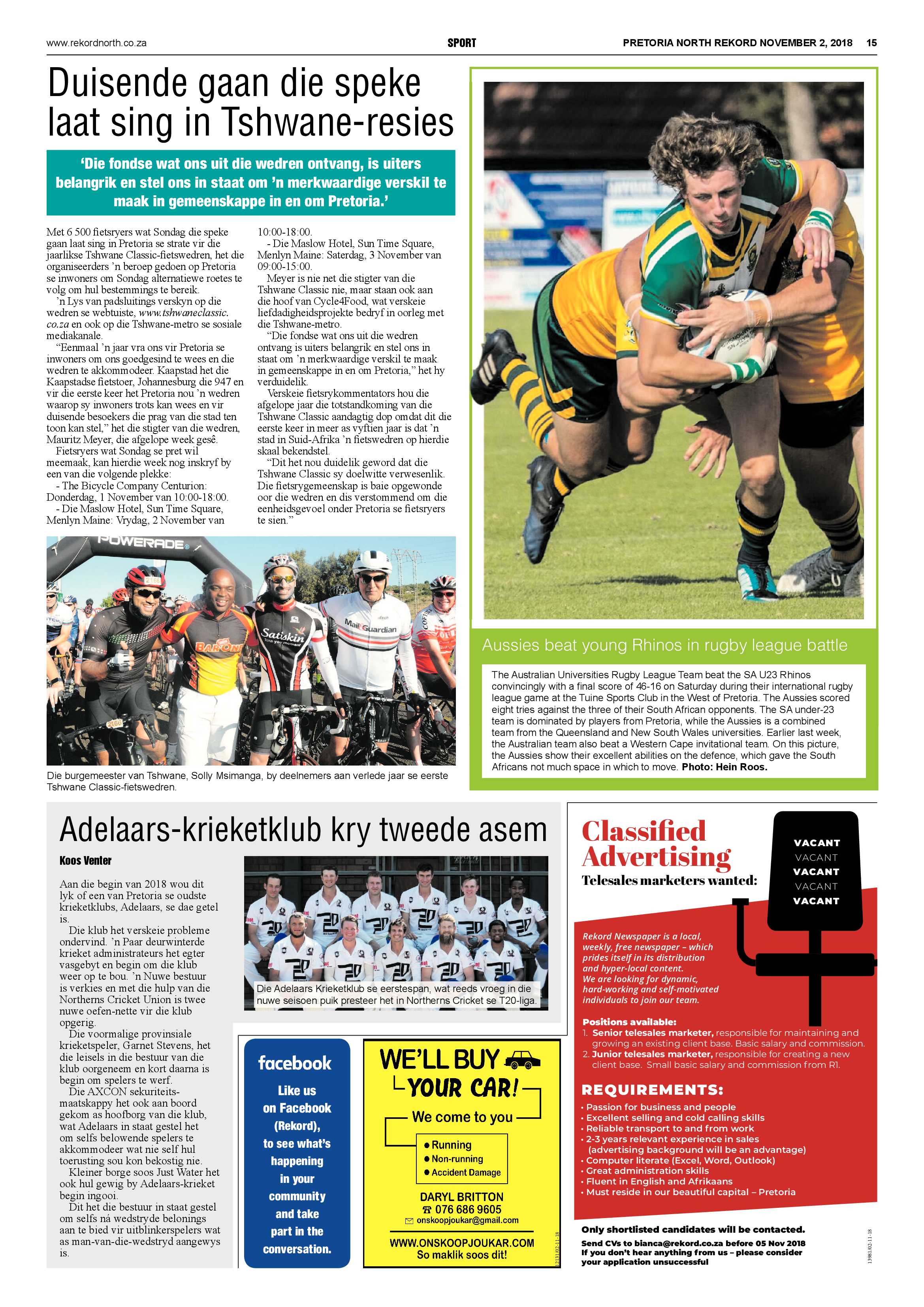 Rekord North 02 November 2018 page 15