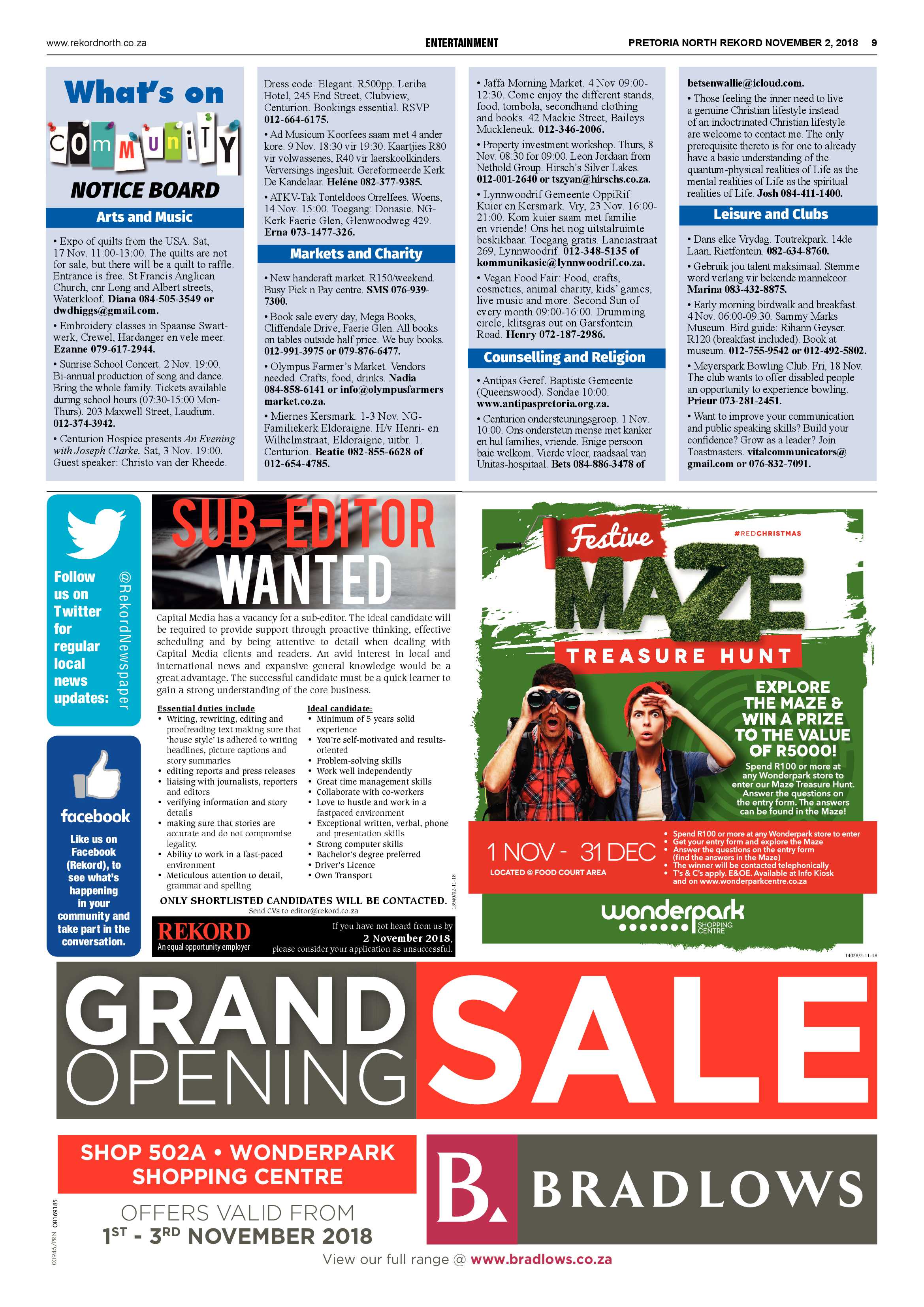Rekord North 02 November 2018 page 9