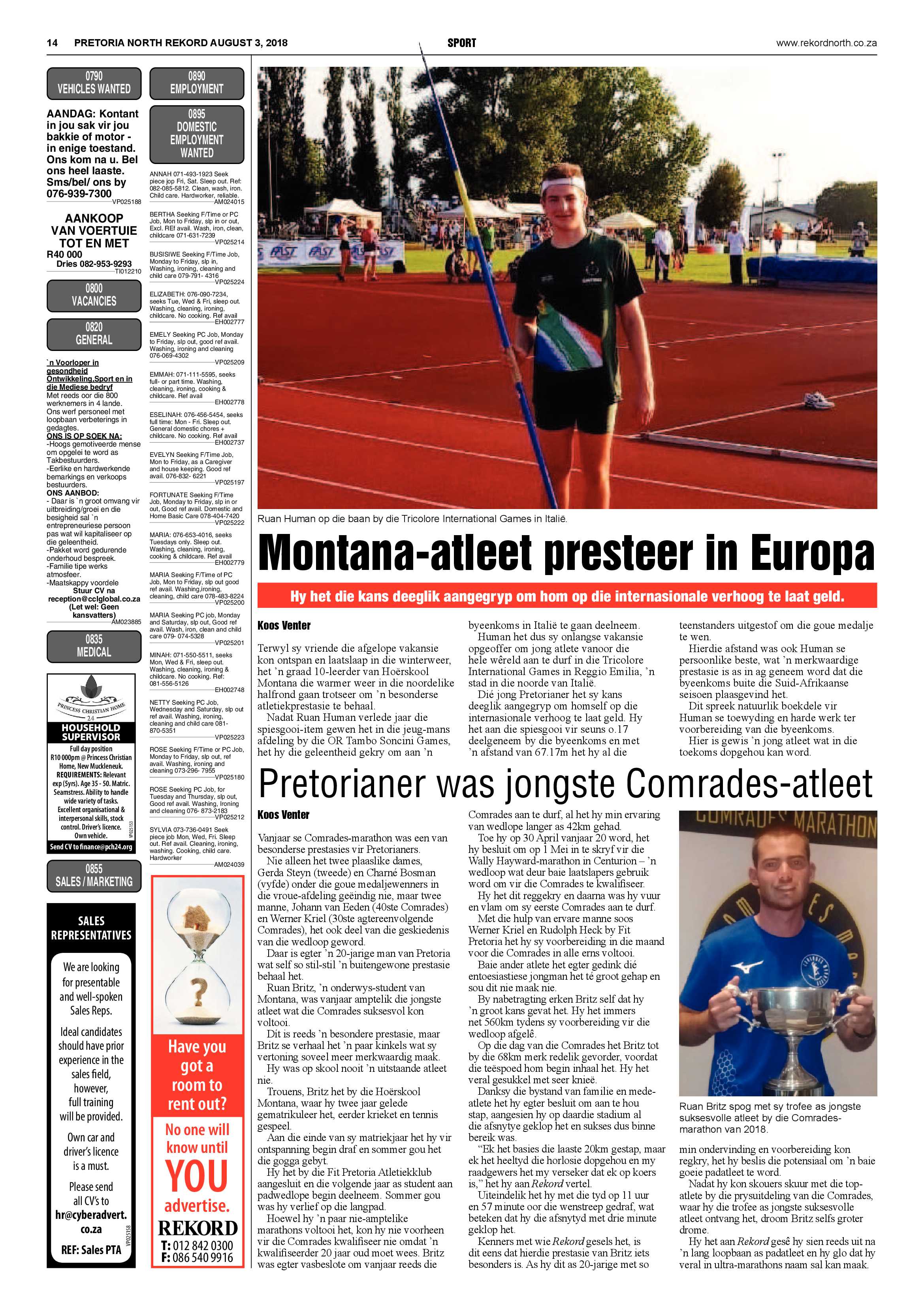 Rekord North 03 August 2018 page 14
