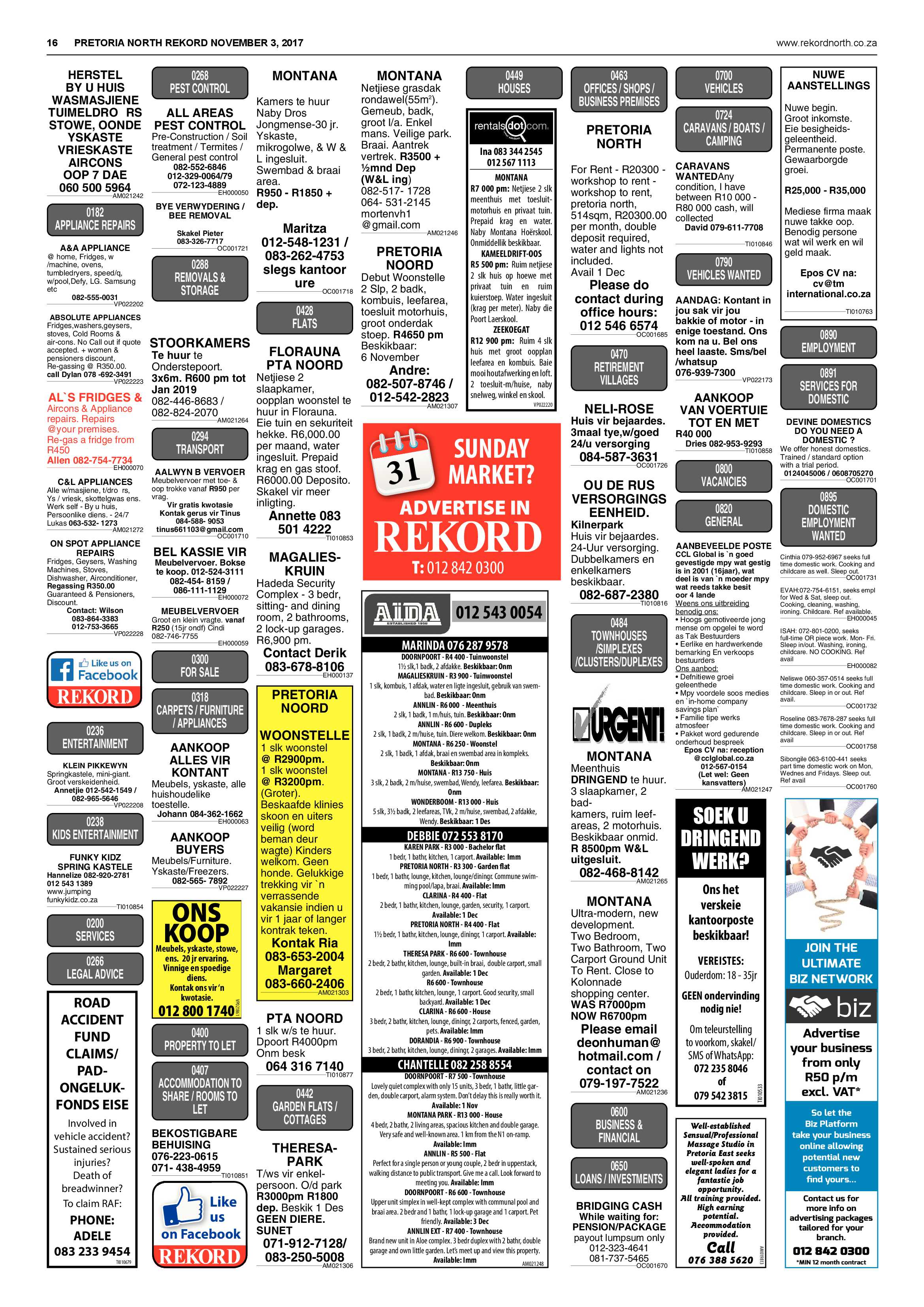 Rekord North 03 November 2017 page 16
