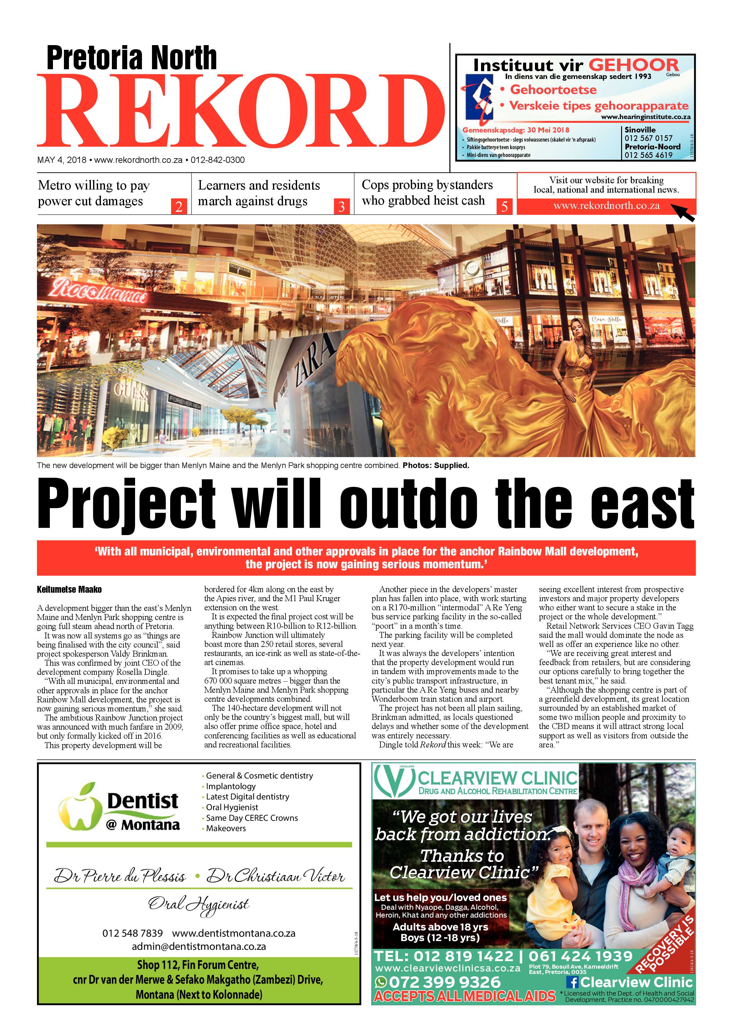 Rekord North 04 May 2018 page 1