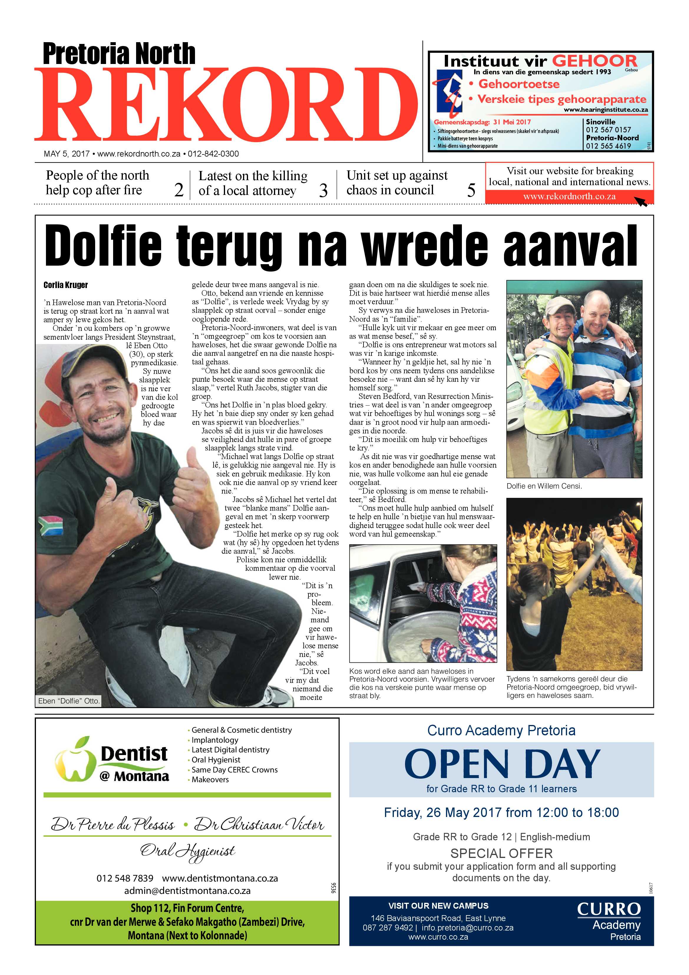 Rekord North 05 May 2017 page 1