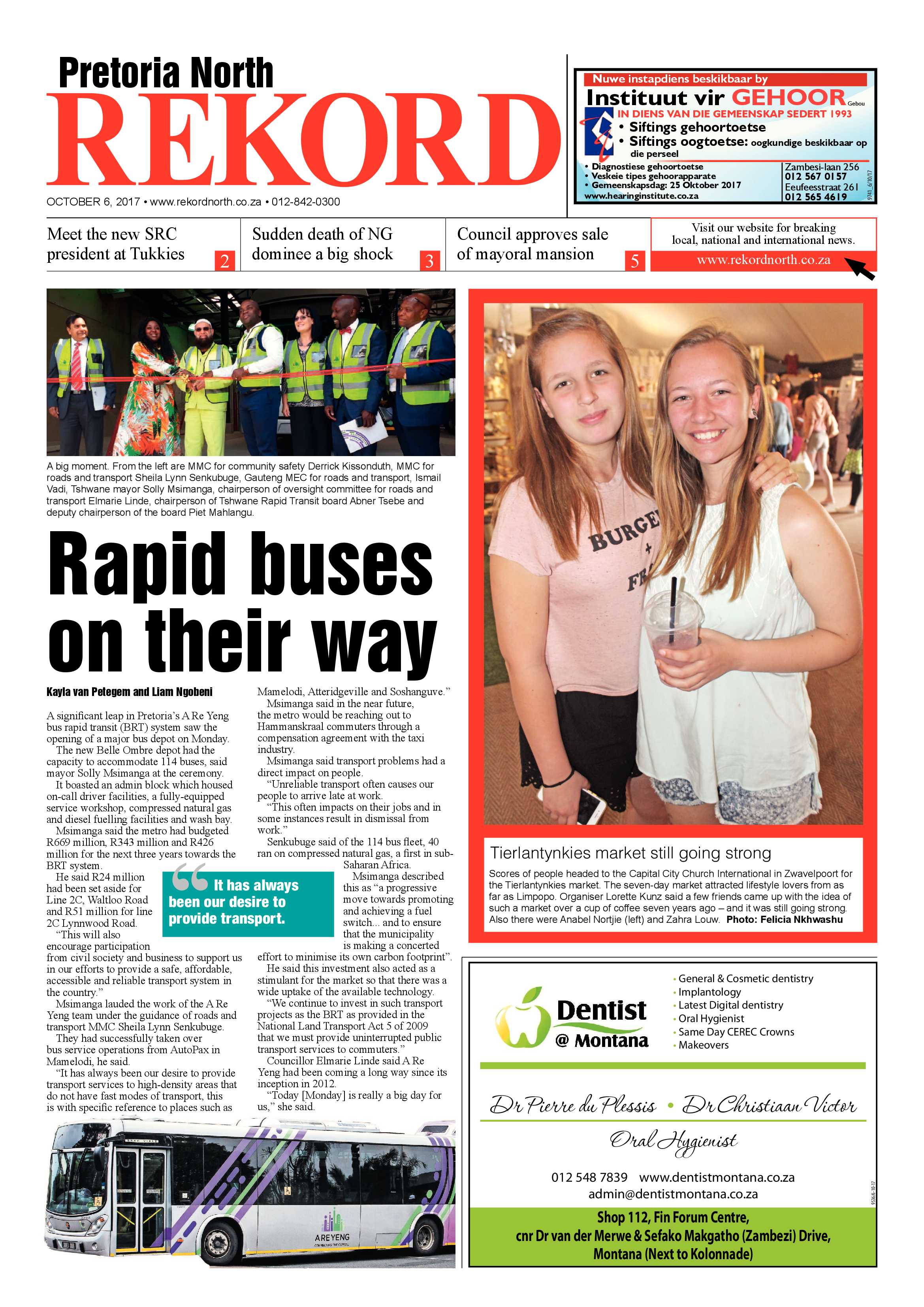 Rekord North 06 October 2017 page 1