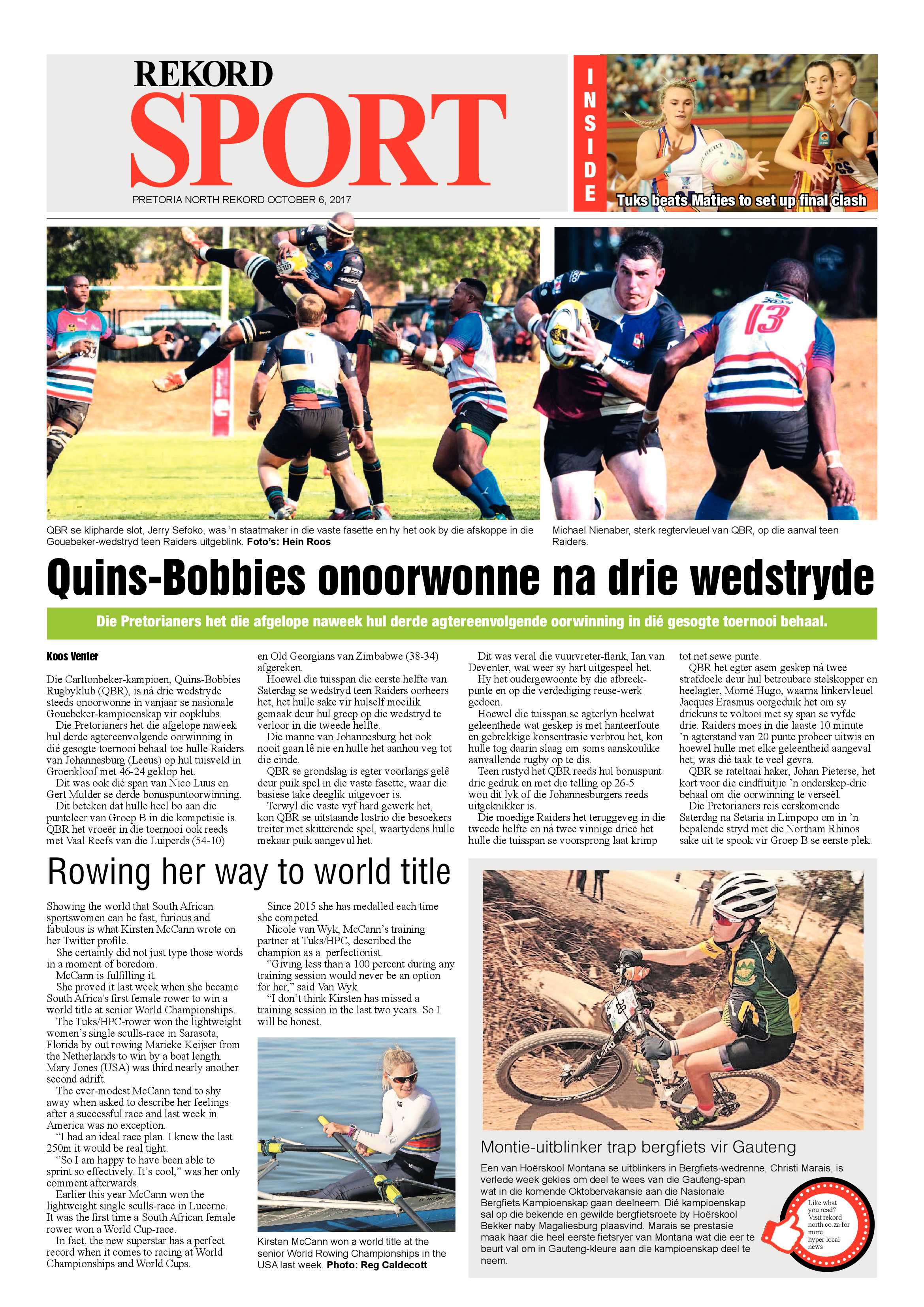 Rekord North 06 October 2017 page 20