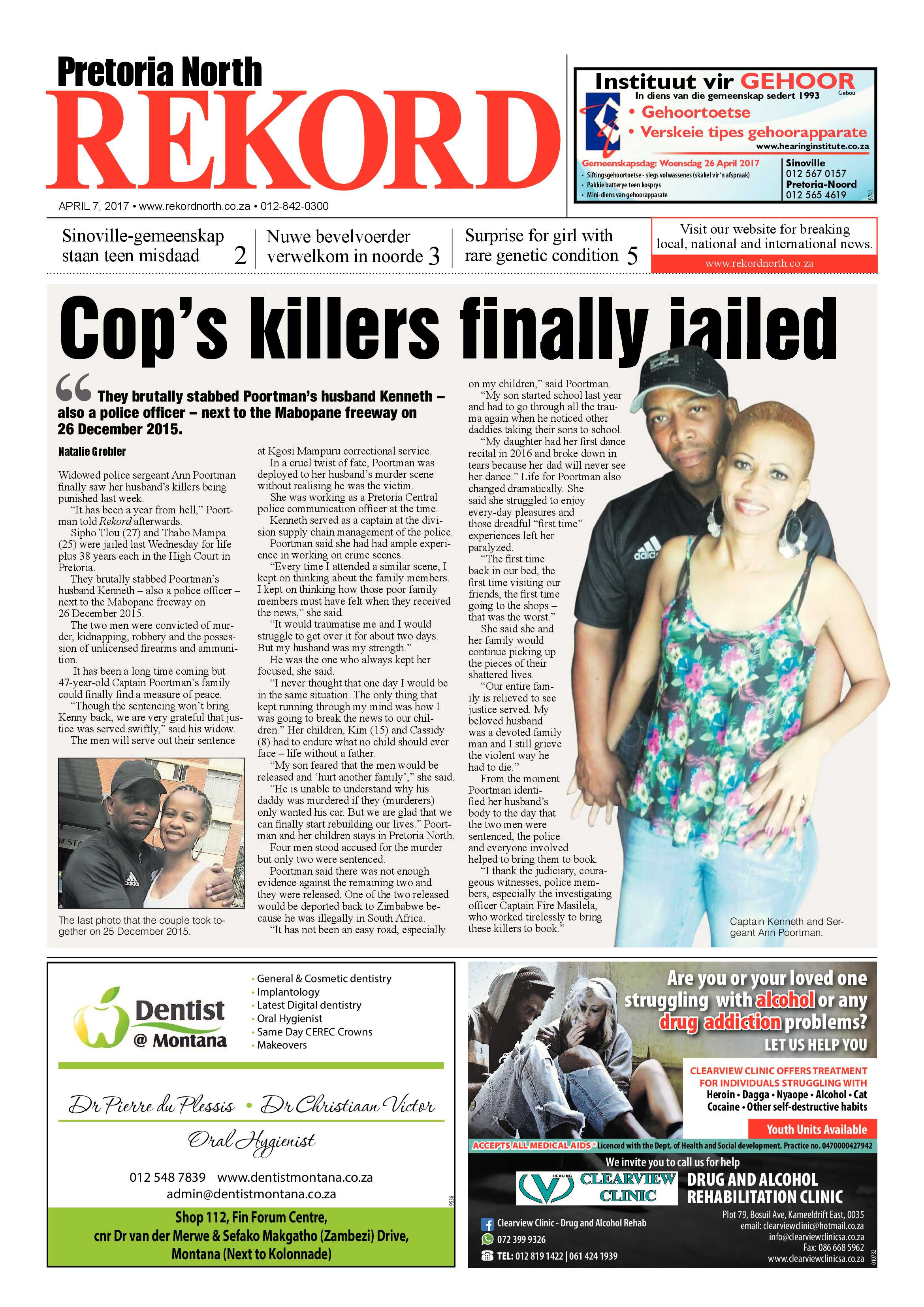 Rekord North 07 April 2017 page 1