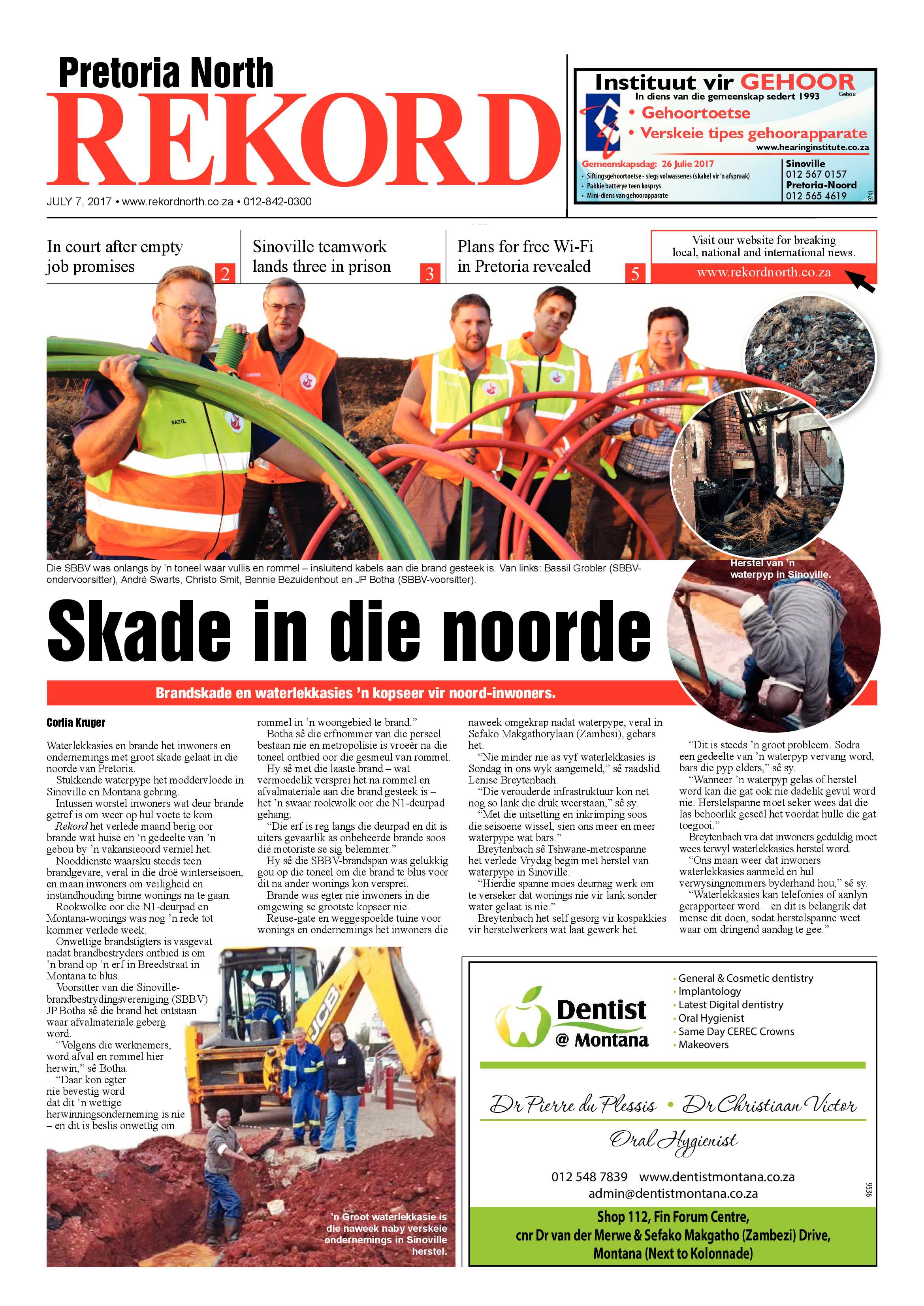 Rekord North 07 July 2017 page 1
