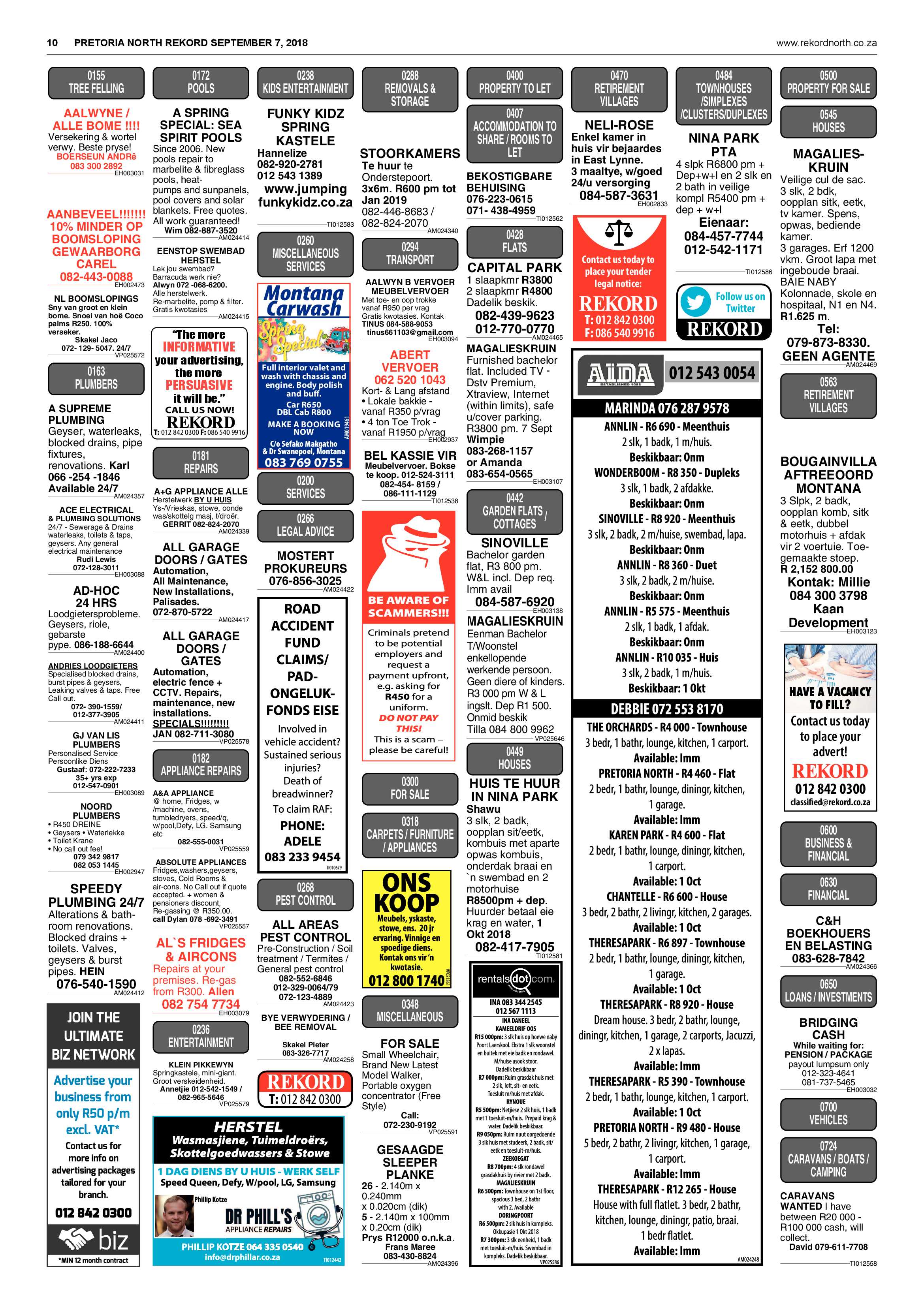 Rekord North 07 September 2018 page 10