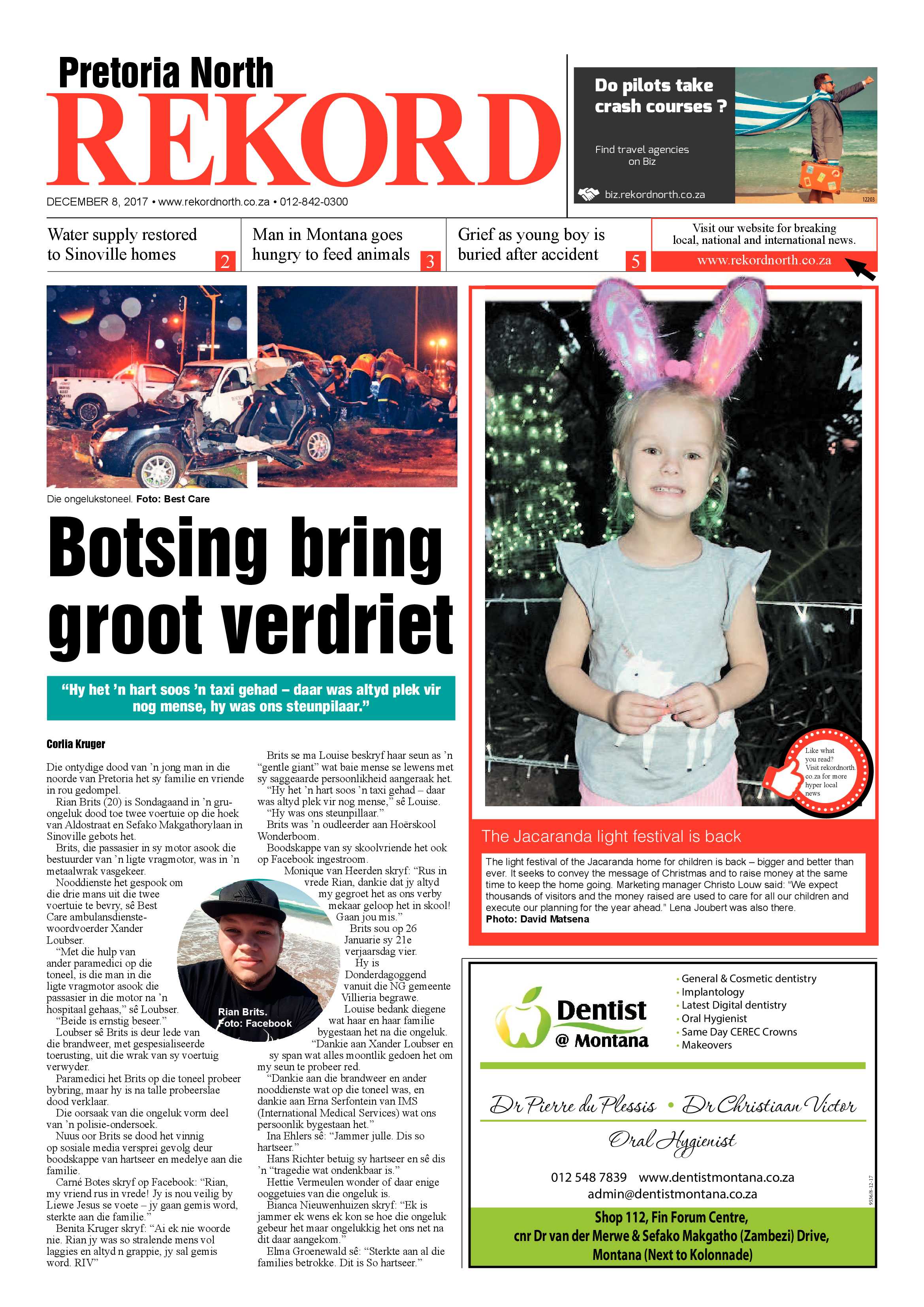 Rekord North 08 December 2017 page 1