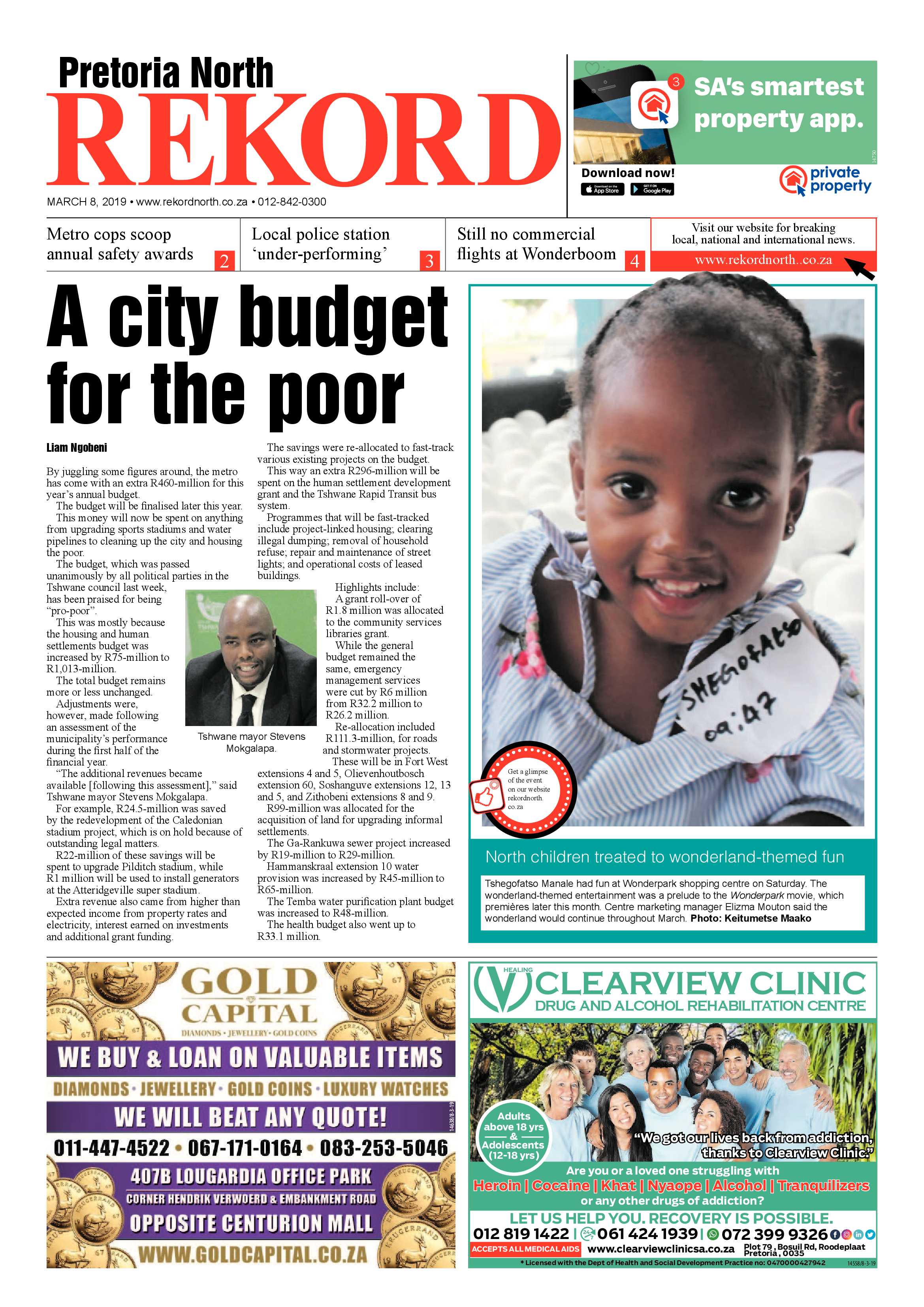 Rekord North 08 March 2019 page 1