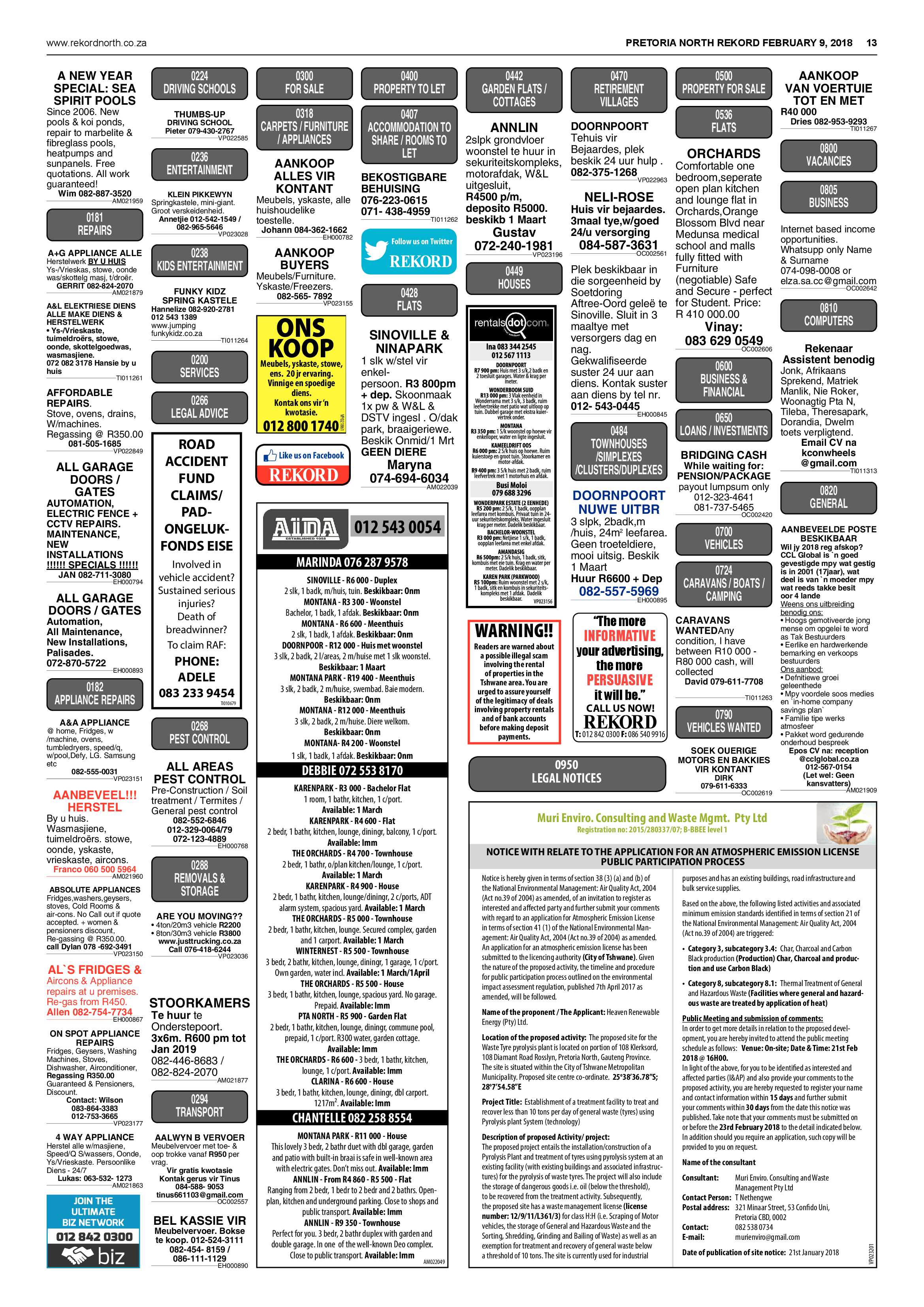 Rekord North 09 February 2018 page 13
