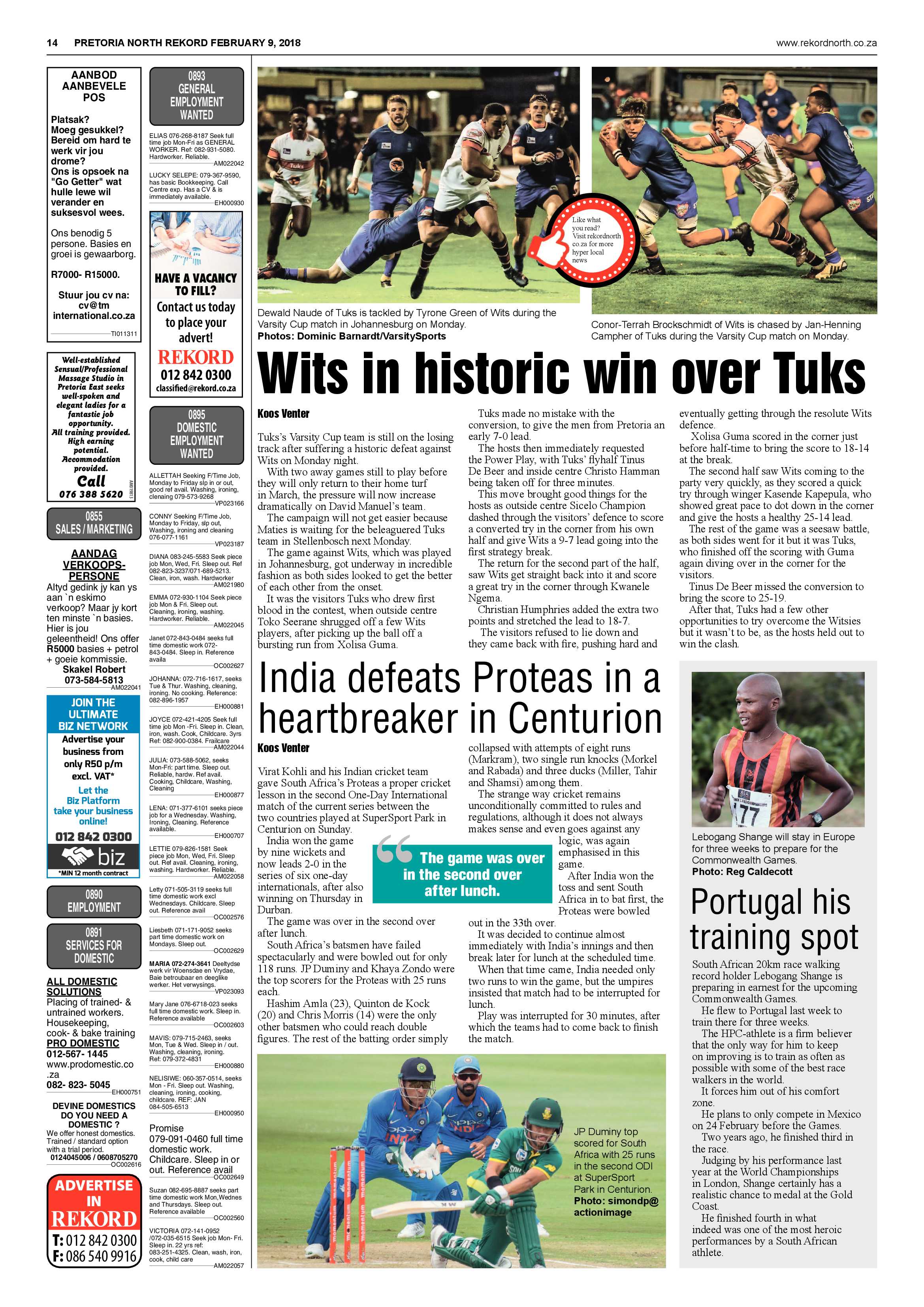 Rekord North 09 February 2018 page 14
