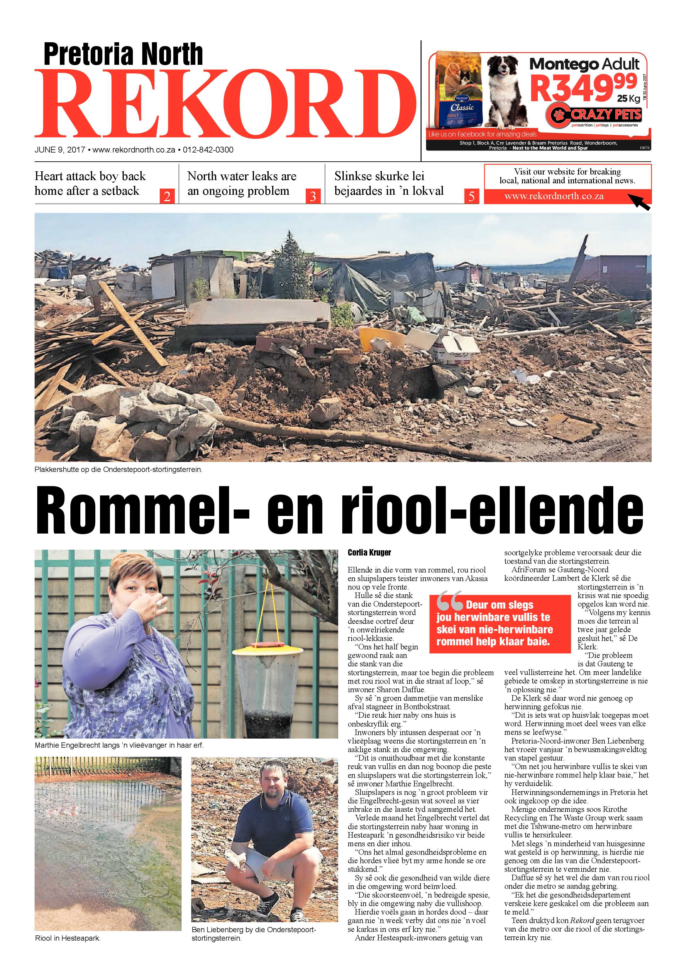 Rekord North 09 June 2017 page 1