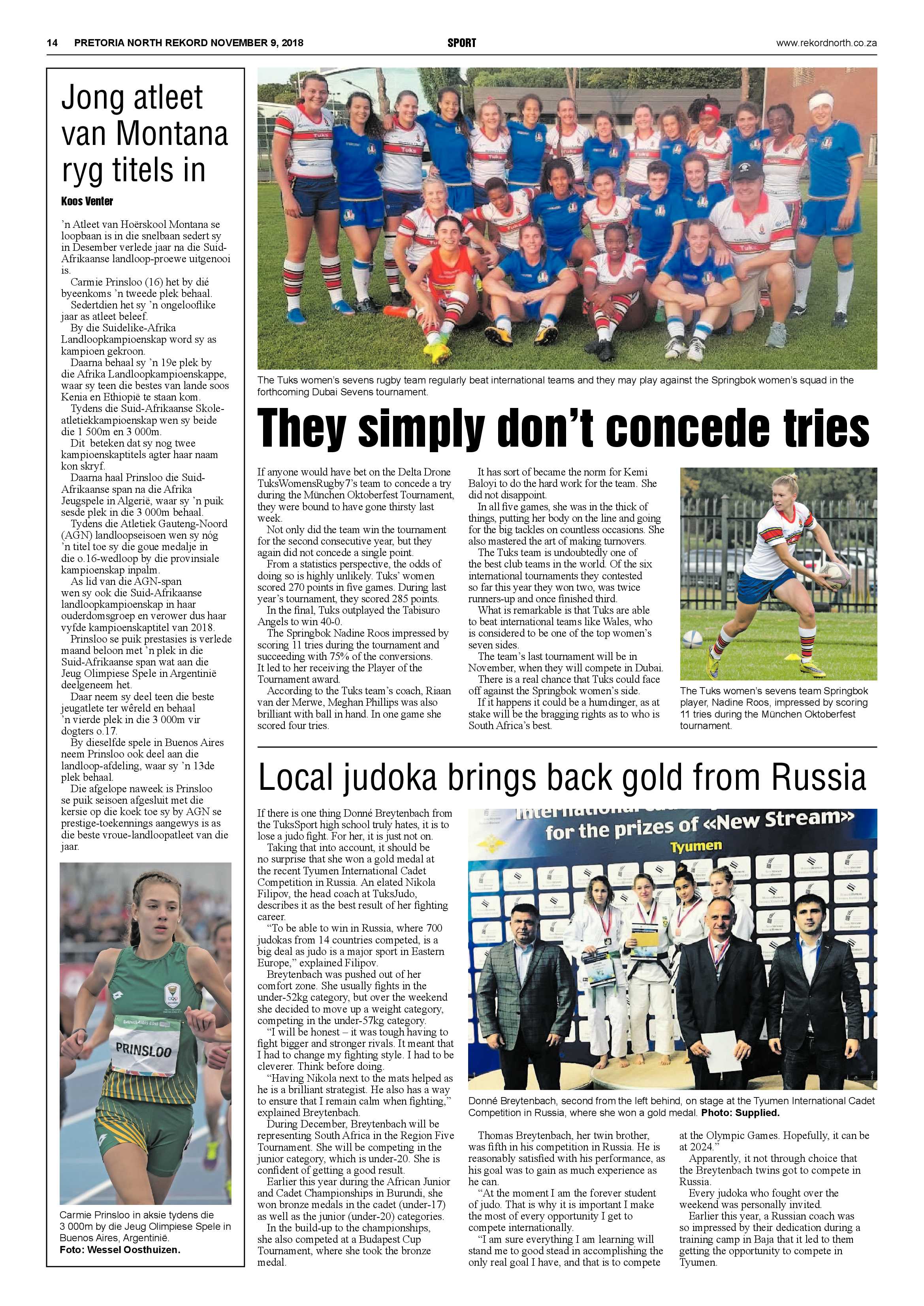 Rekord North 09 November 2018 page 14