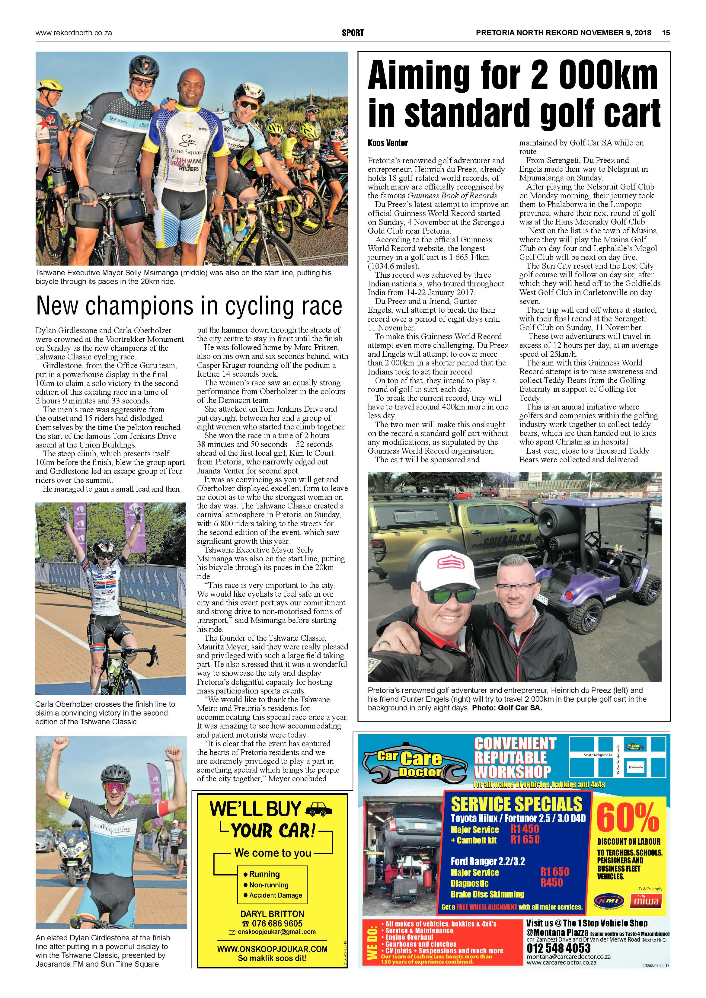 Rekord North 09 November 2018 page 15