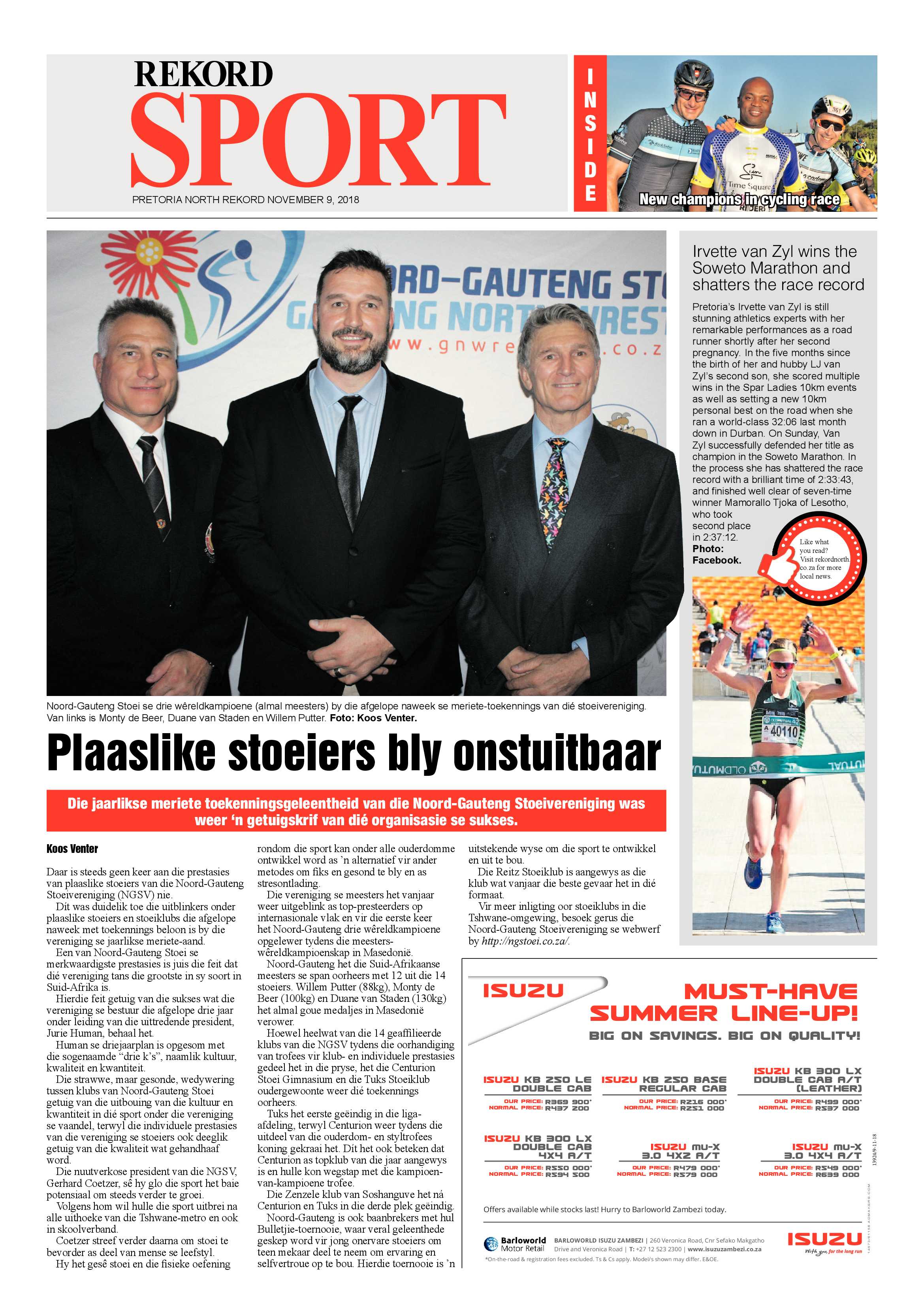 Rekord North 09 November 2018 page 16
