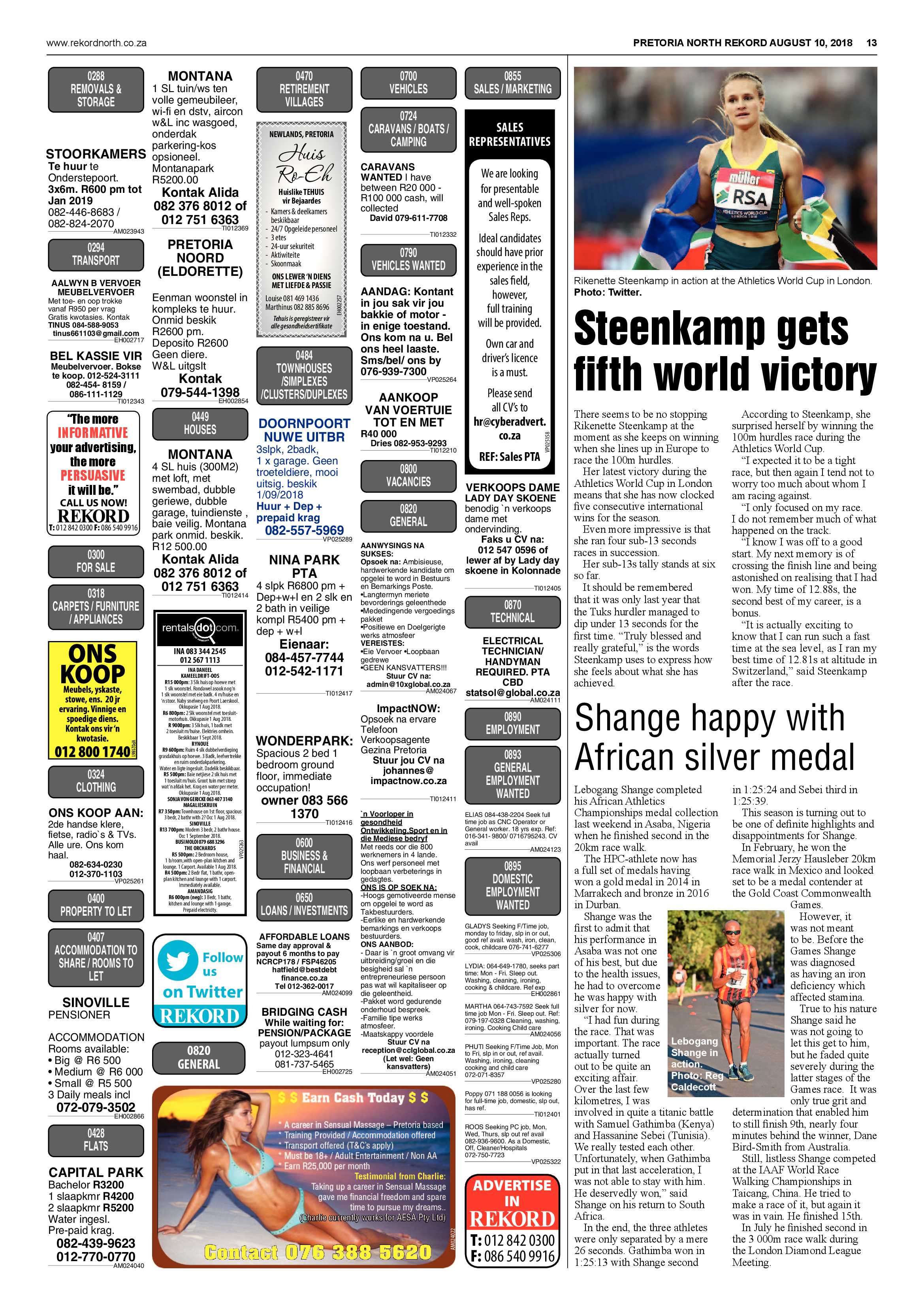 Rekord North 10 August 2018 page 13