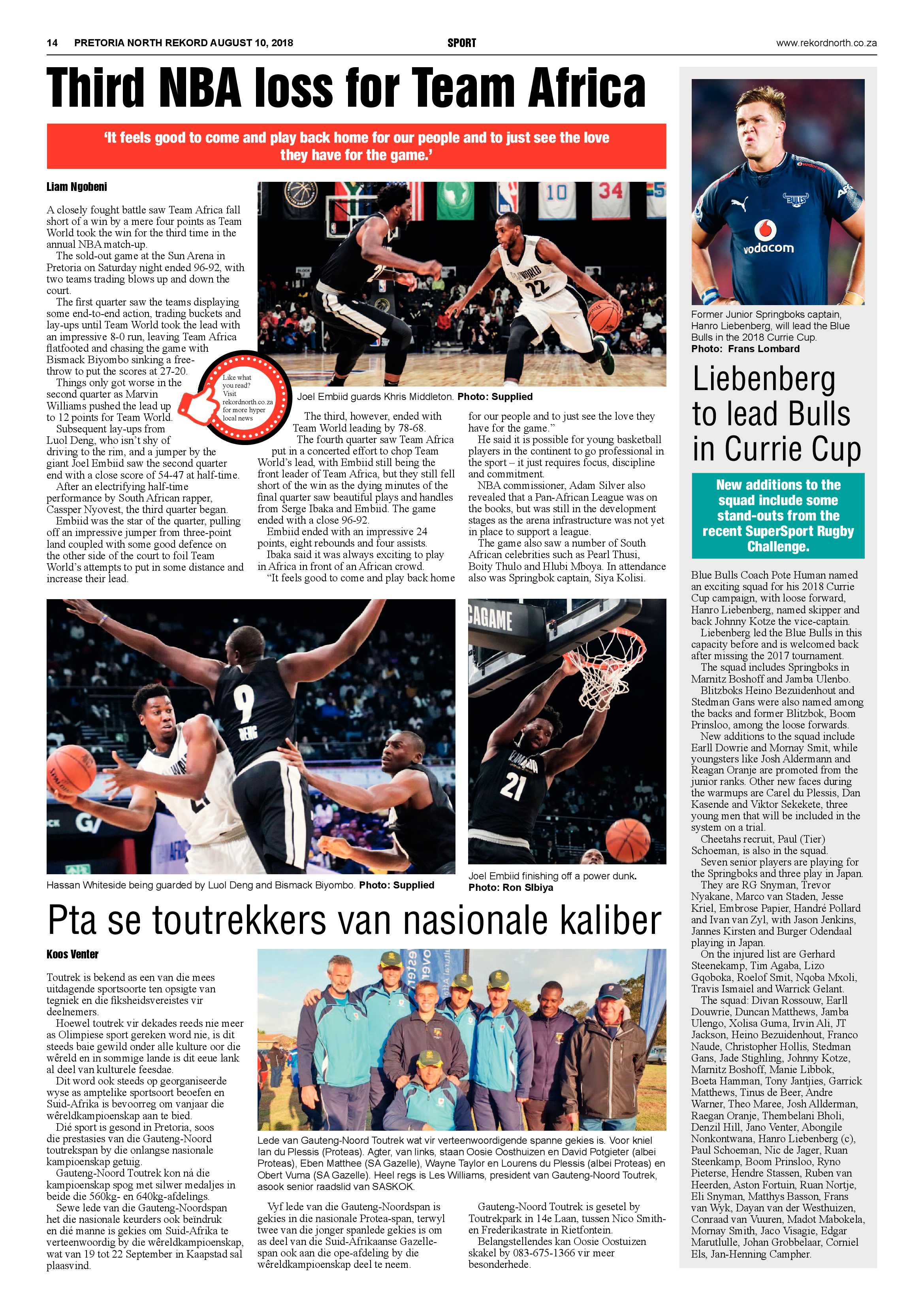 Rekord North 10 August 2018 page 14