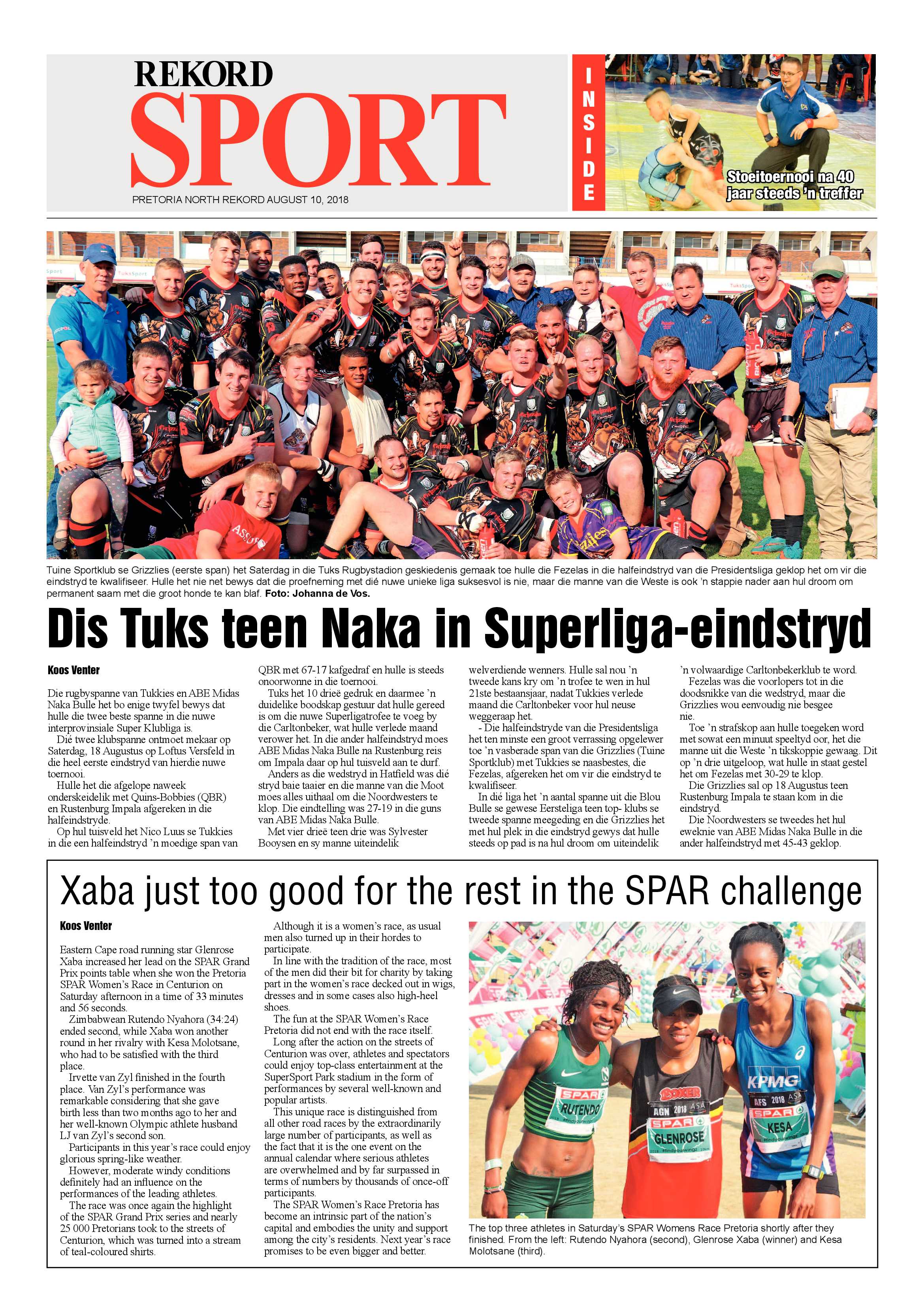 Rekord North 10 August 2018 page 16