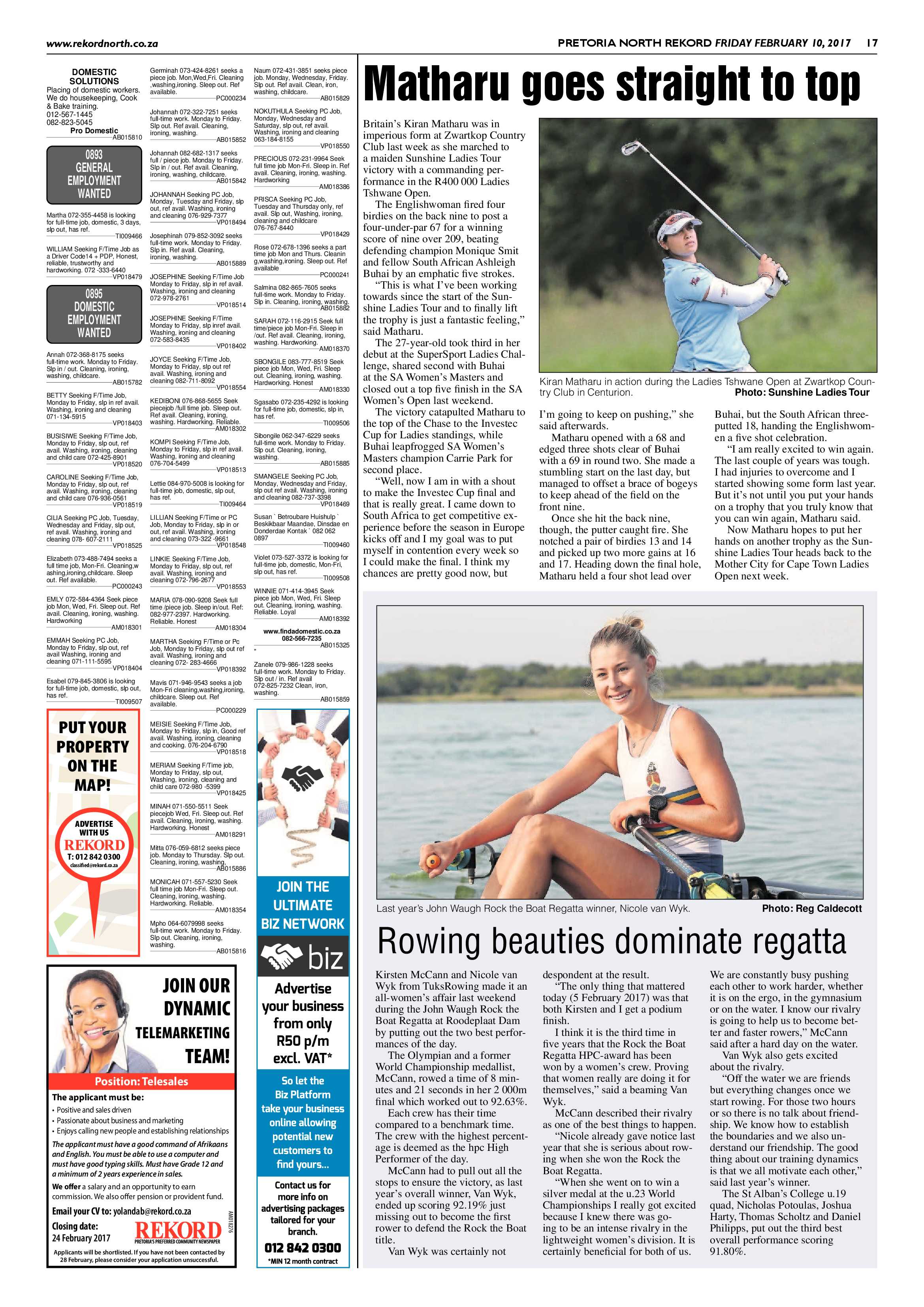 Rekord North 10 February 2017 page 17