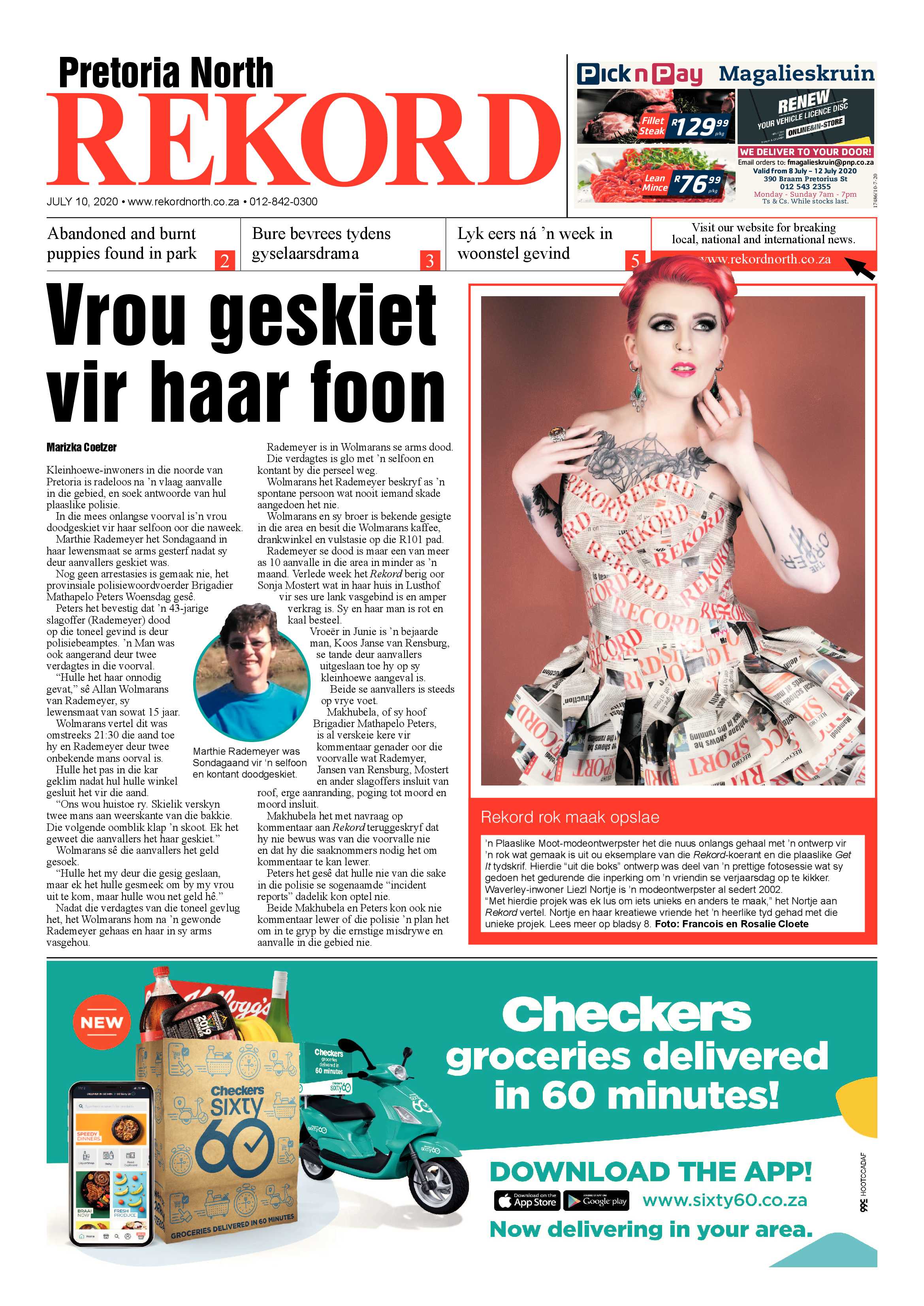 Rekord North 10 July 2020 page 1