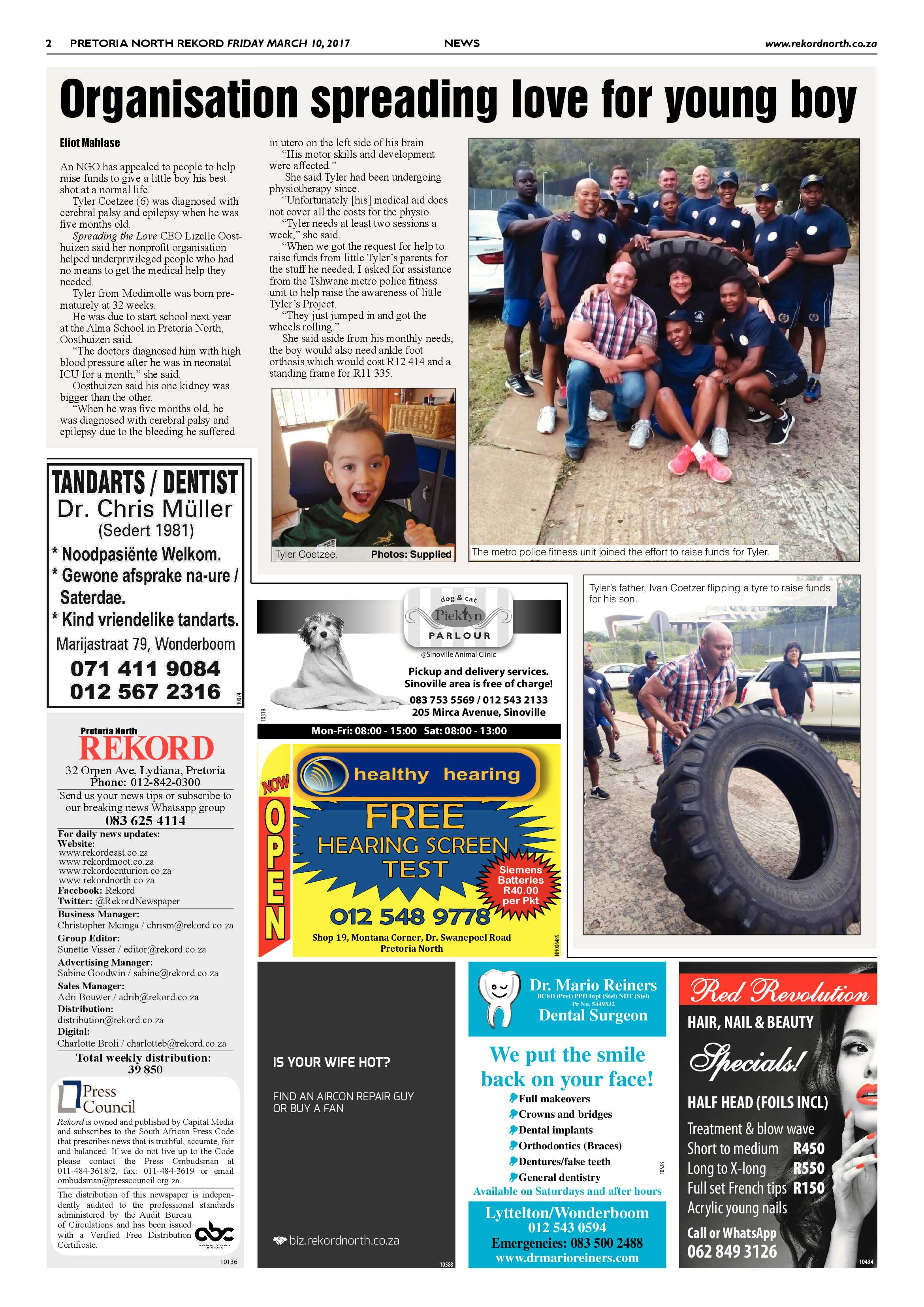 Rekord 10 March 2017 page 2
