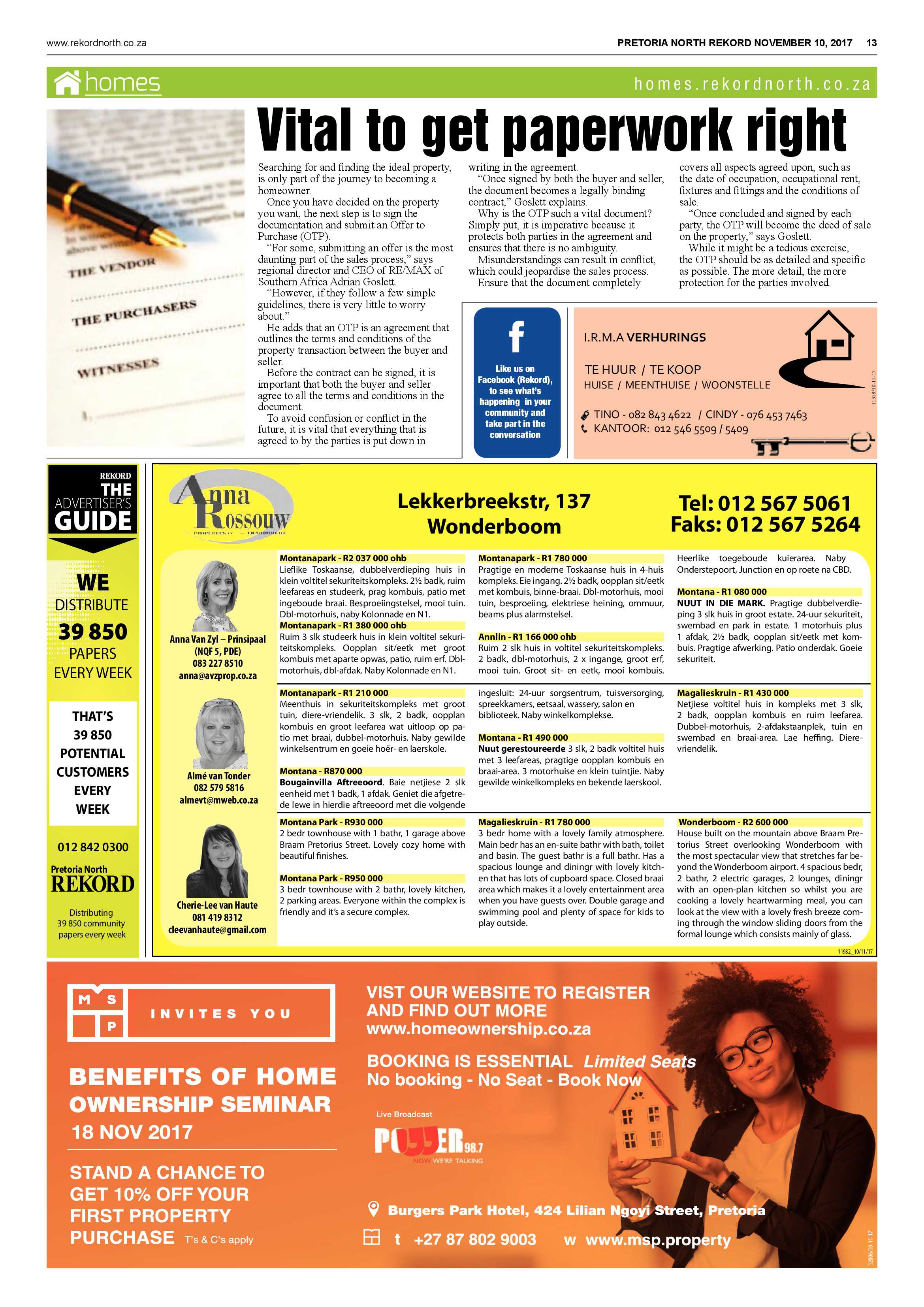 Rekord North 10 November 2017 page 13
