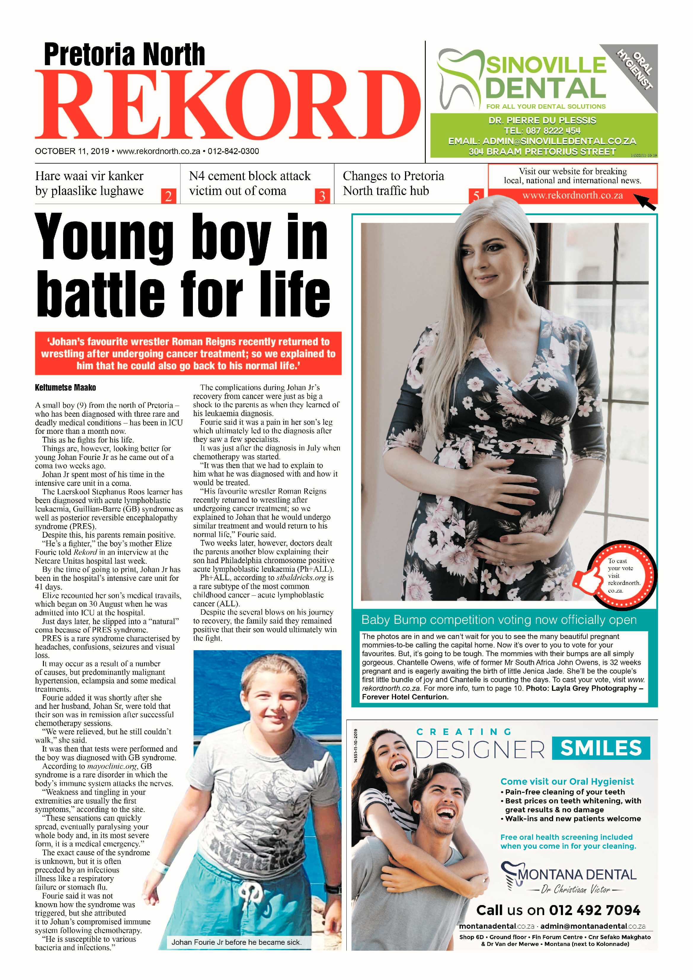 Rekord North 11 October 2019 page 1