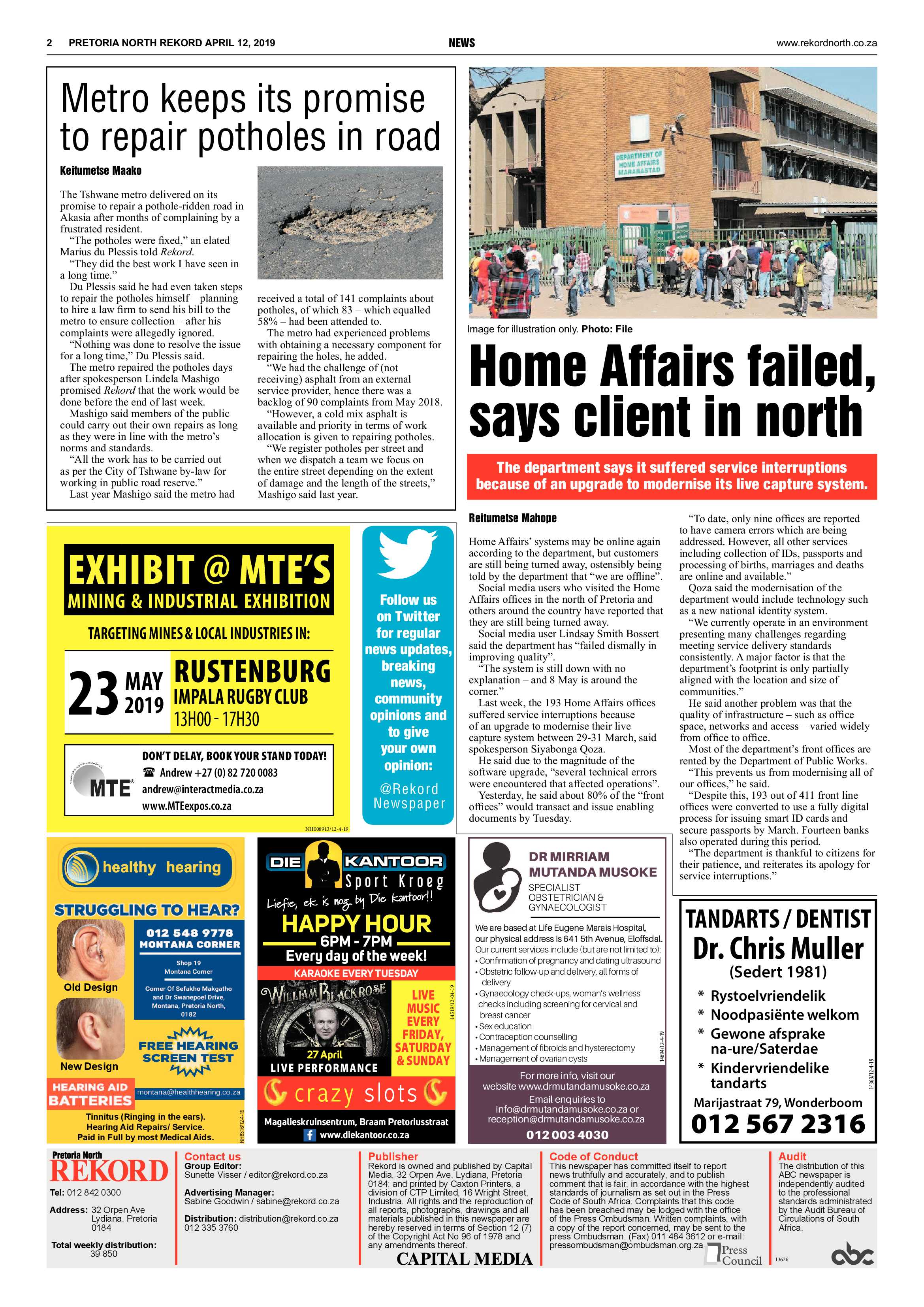 Rekord North 12 April 2019 page 2