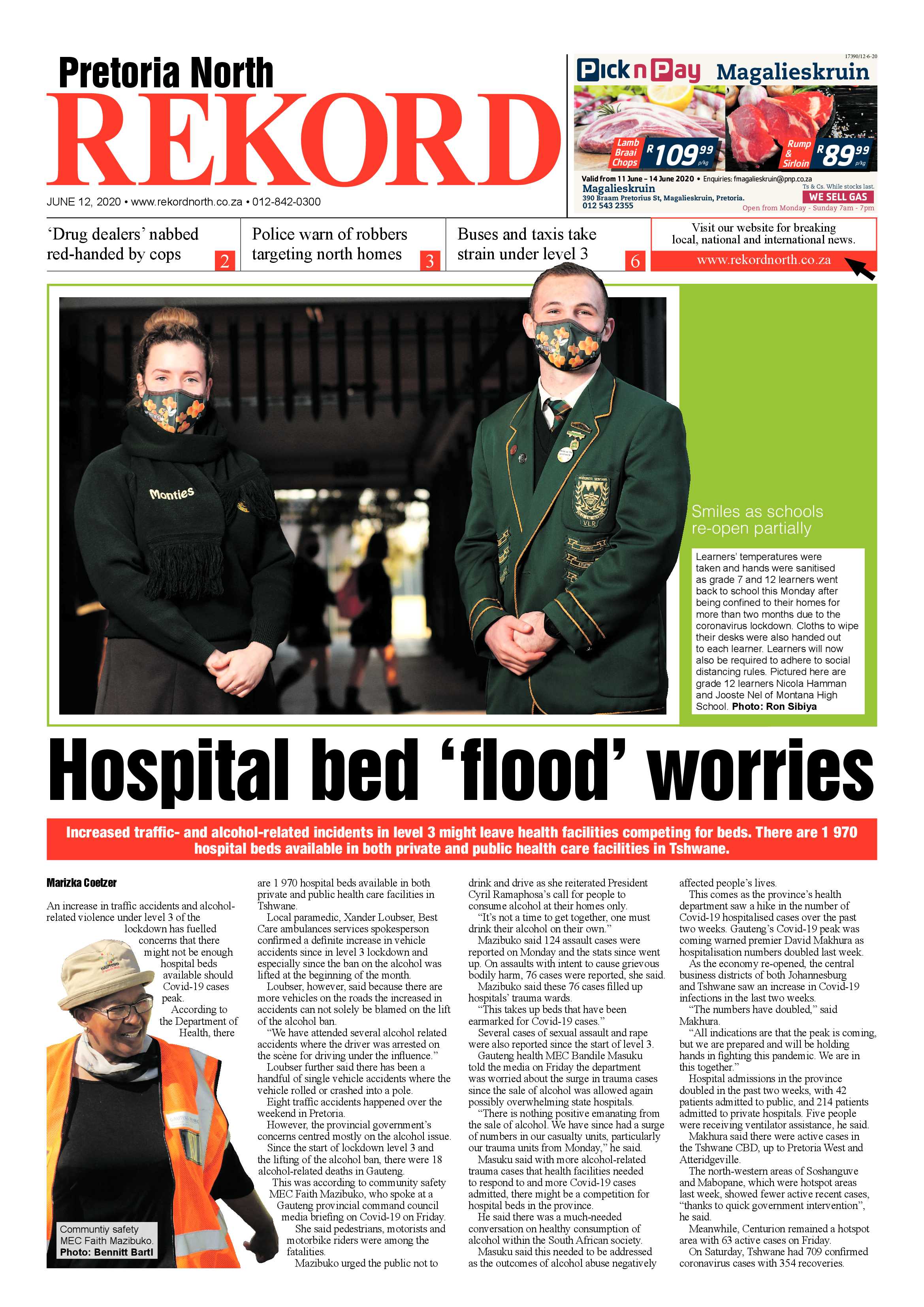 Rekord North 12 June 2020 page 1