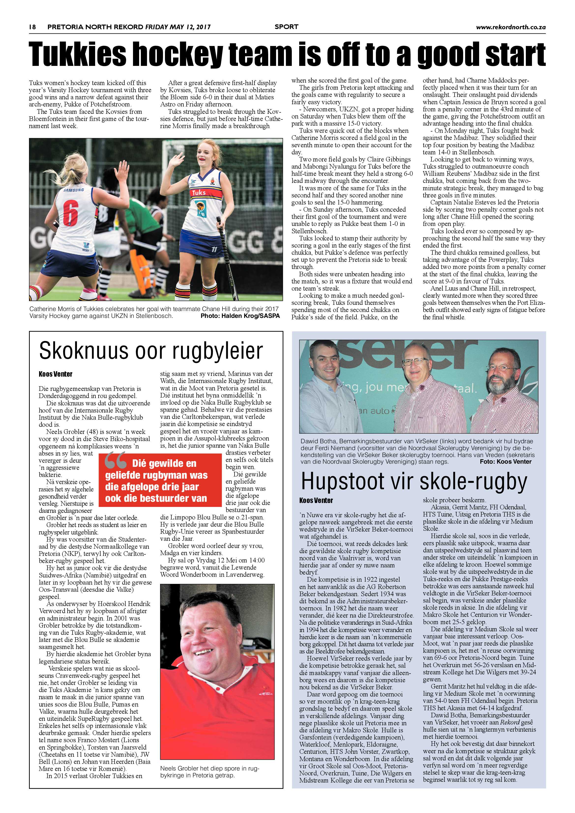 Rekord North 12 May 2017 page 18