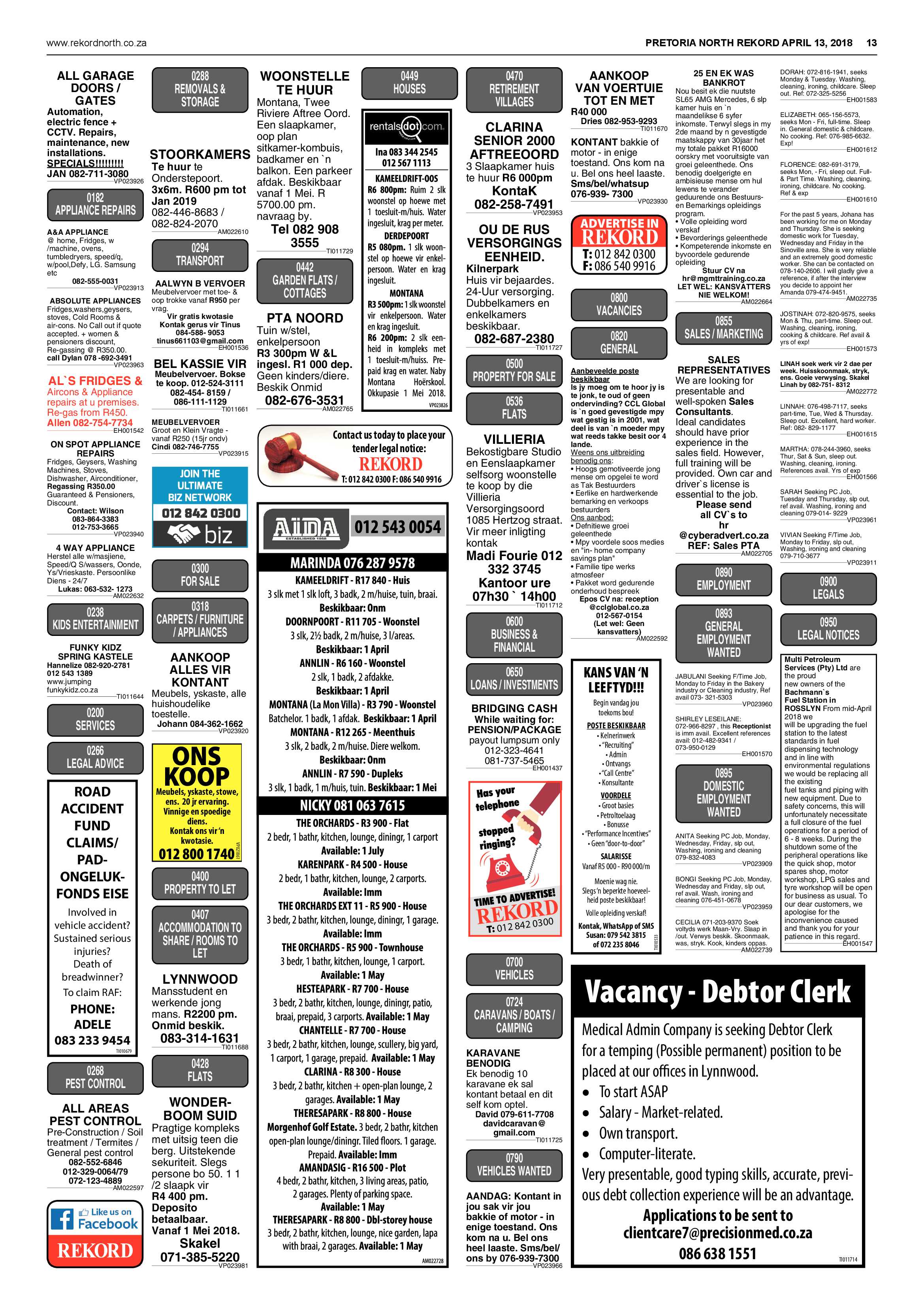 Rekord North 13 April 2018 page 13
