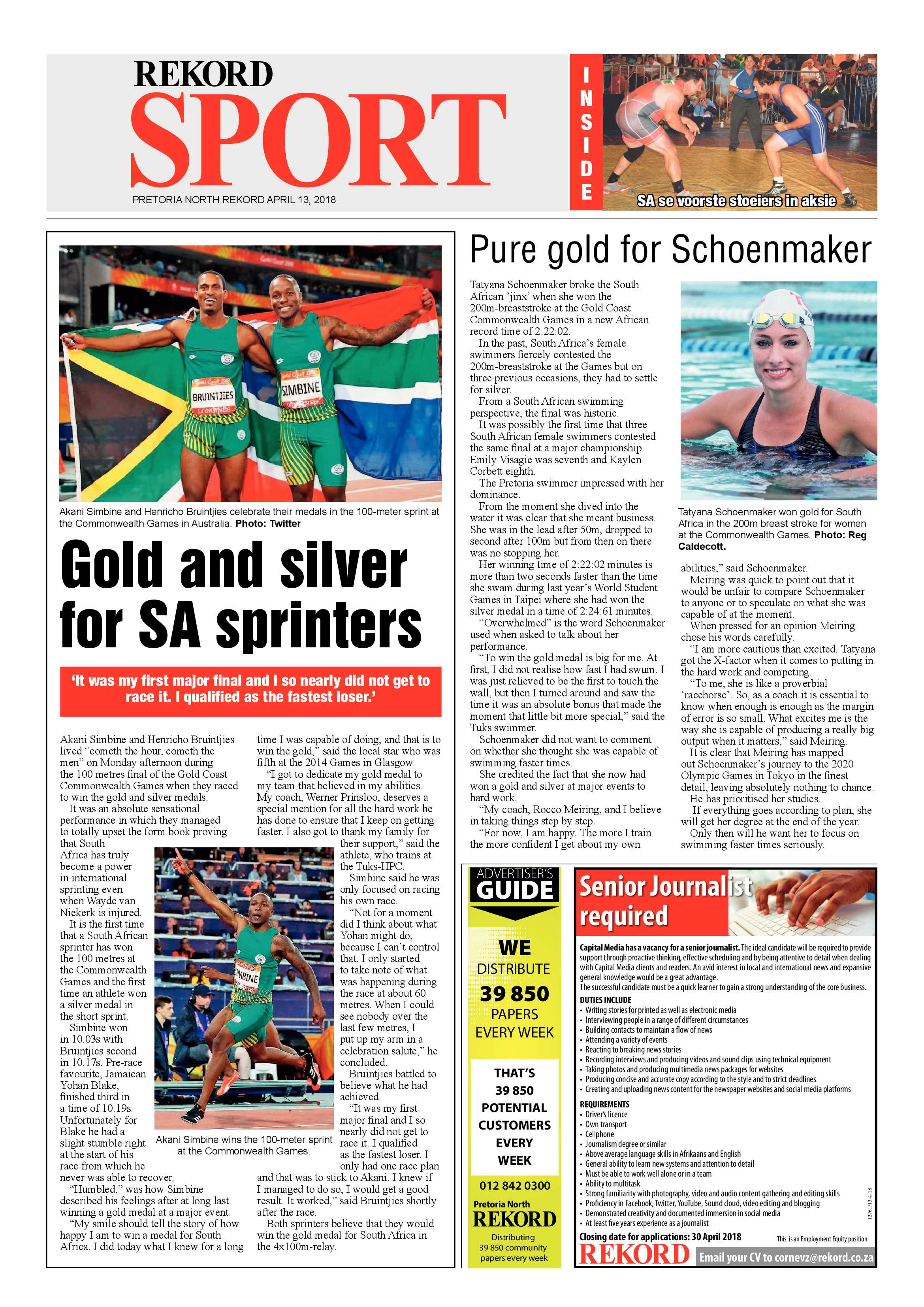 Rekord North 13 April 2018 page 16