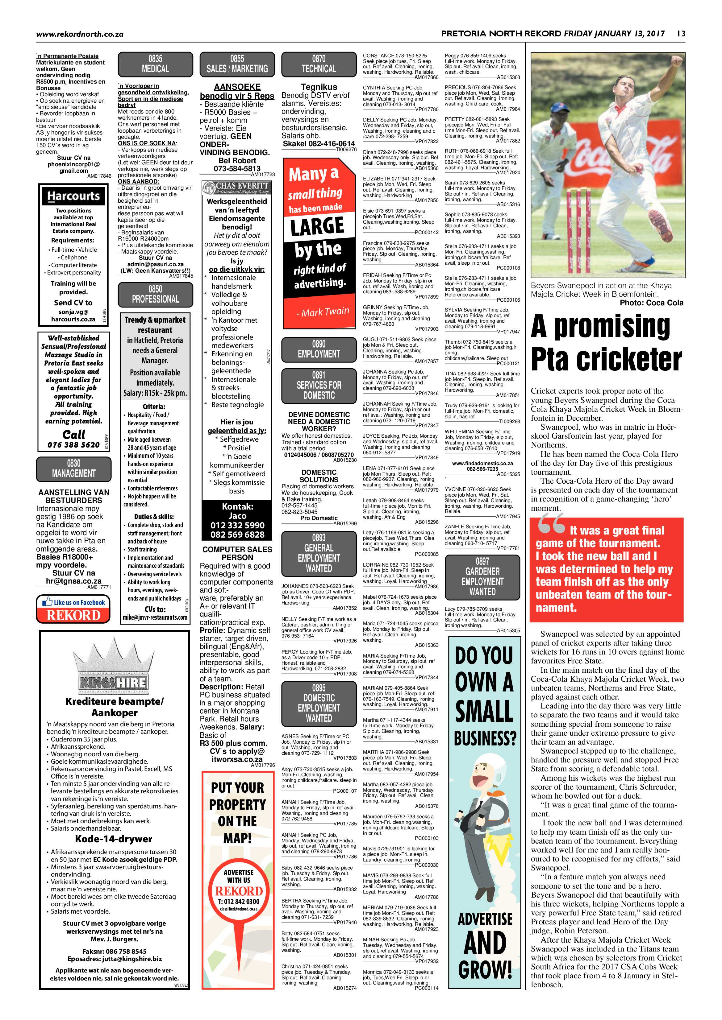 Rekord North 13 January 2017 page 13