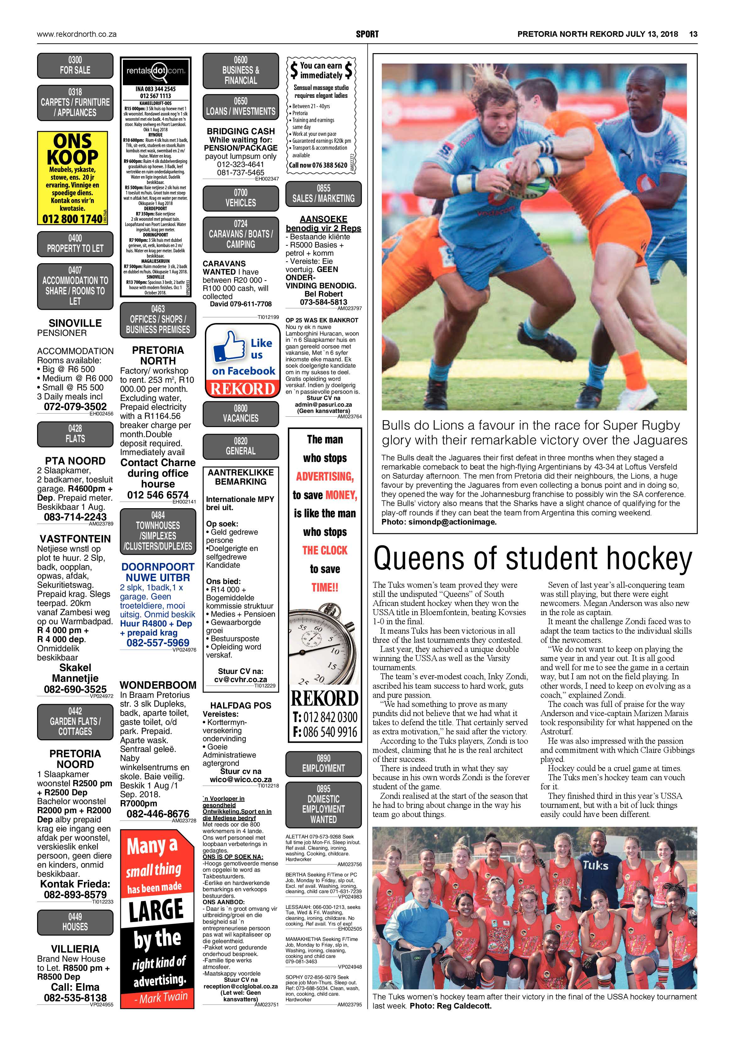 Rekord North 13 July 2018 page 13
