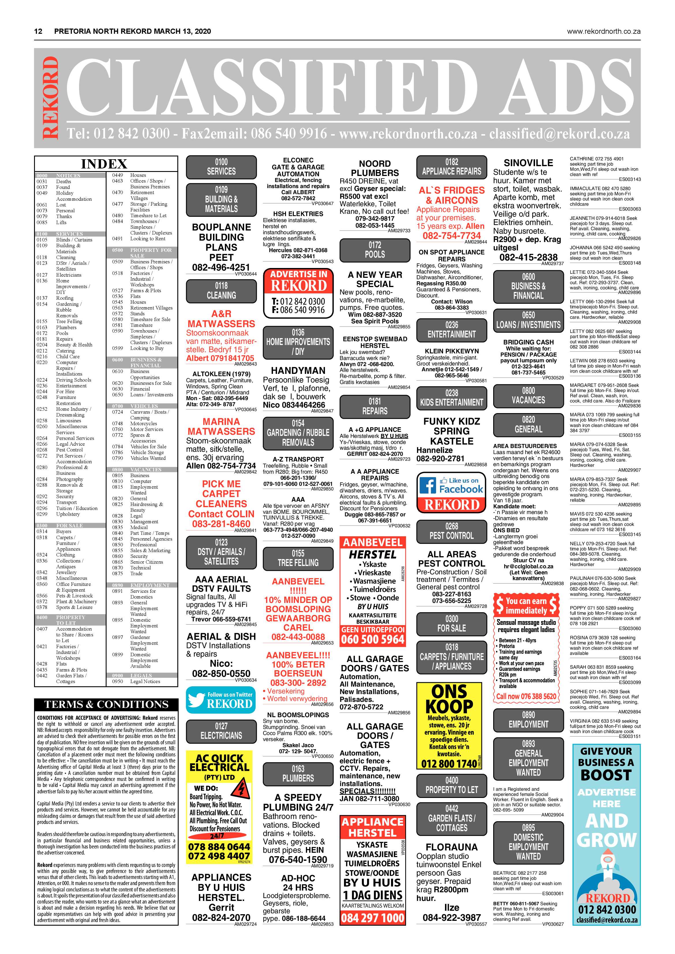 Rekord North 13 March 2020 page 12
