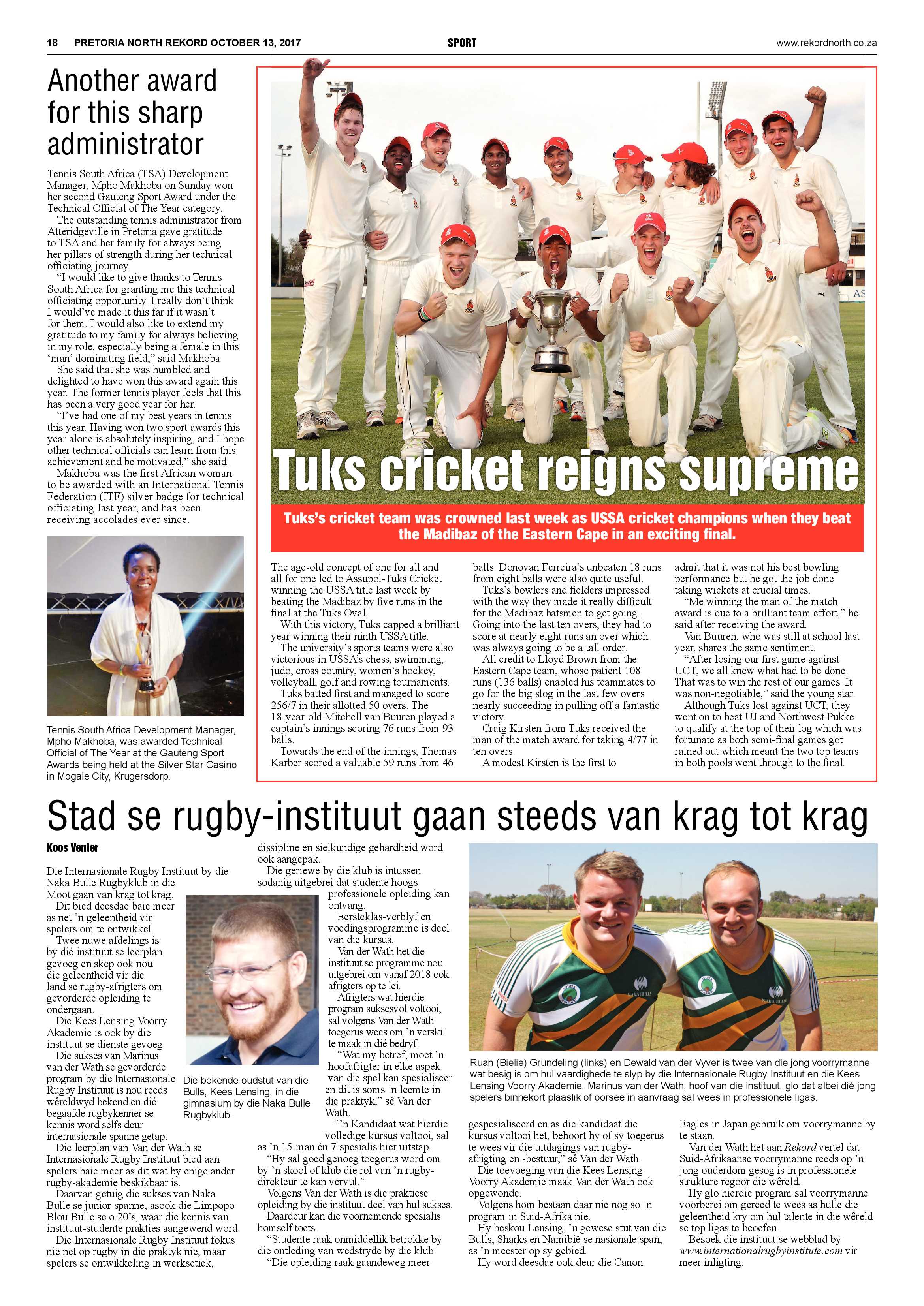 Rekord North 13 October 2017 page 18