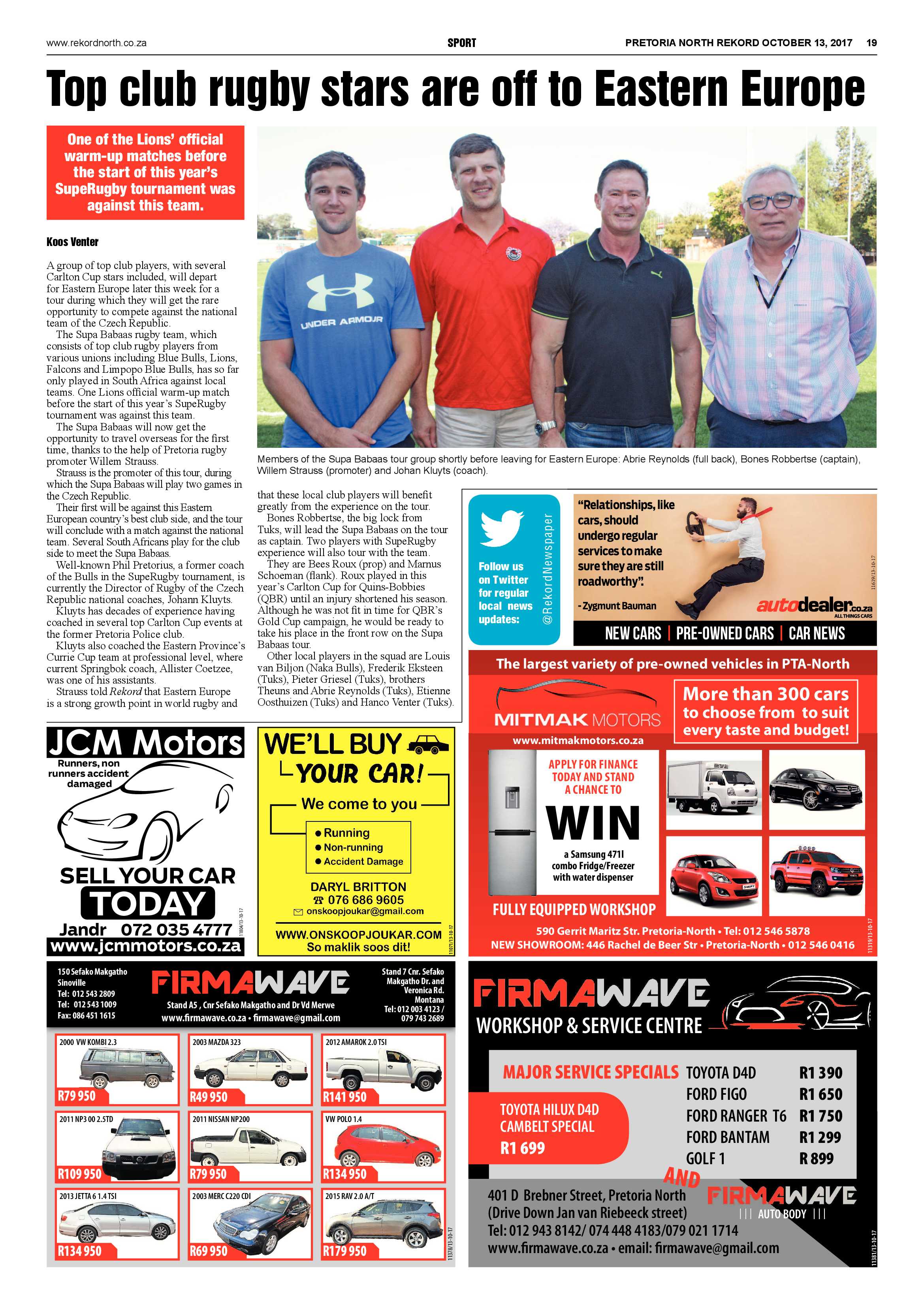 Rekord North 13 October 2017 page 19