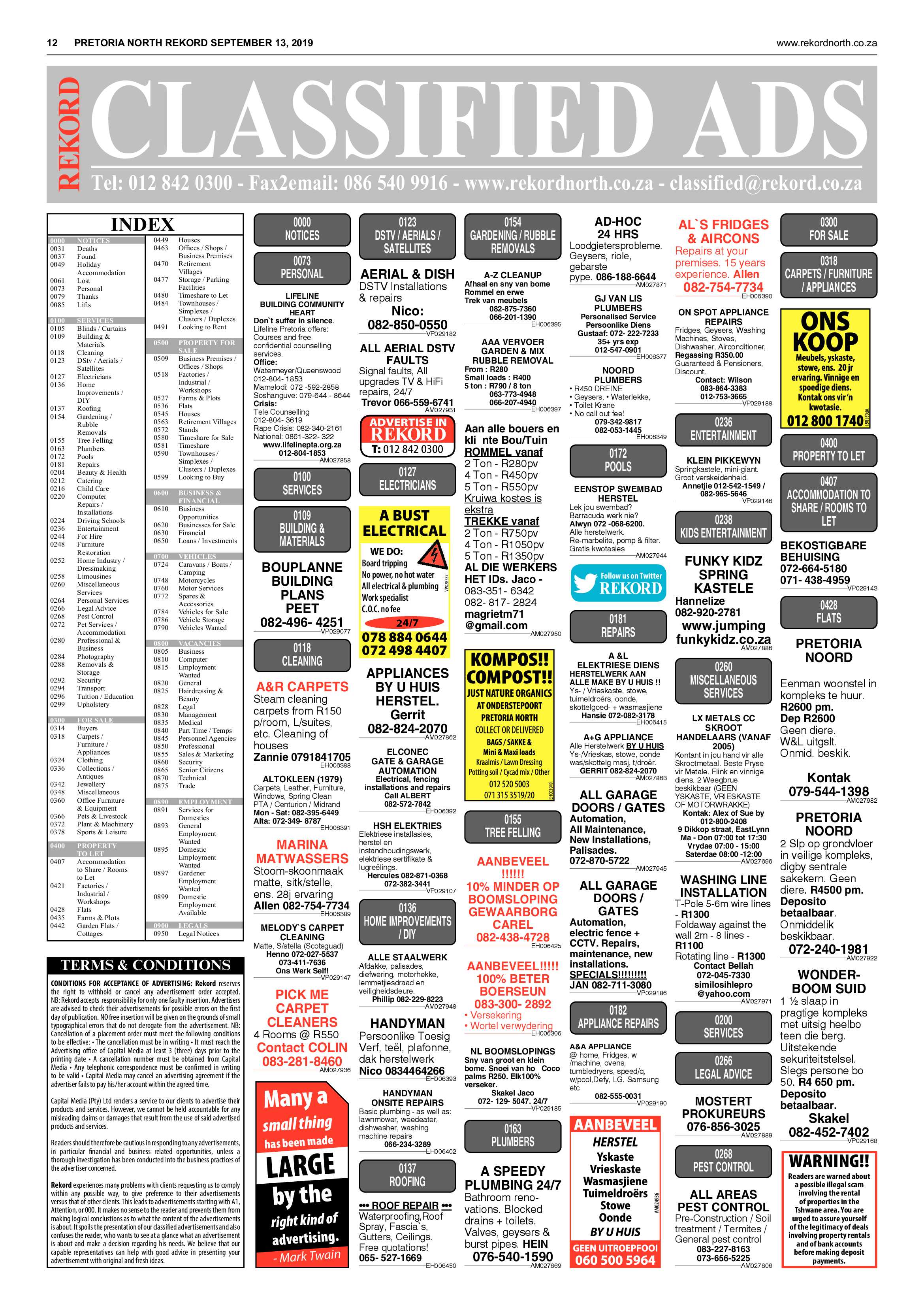 Rekord North 13 September 2019 page 12