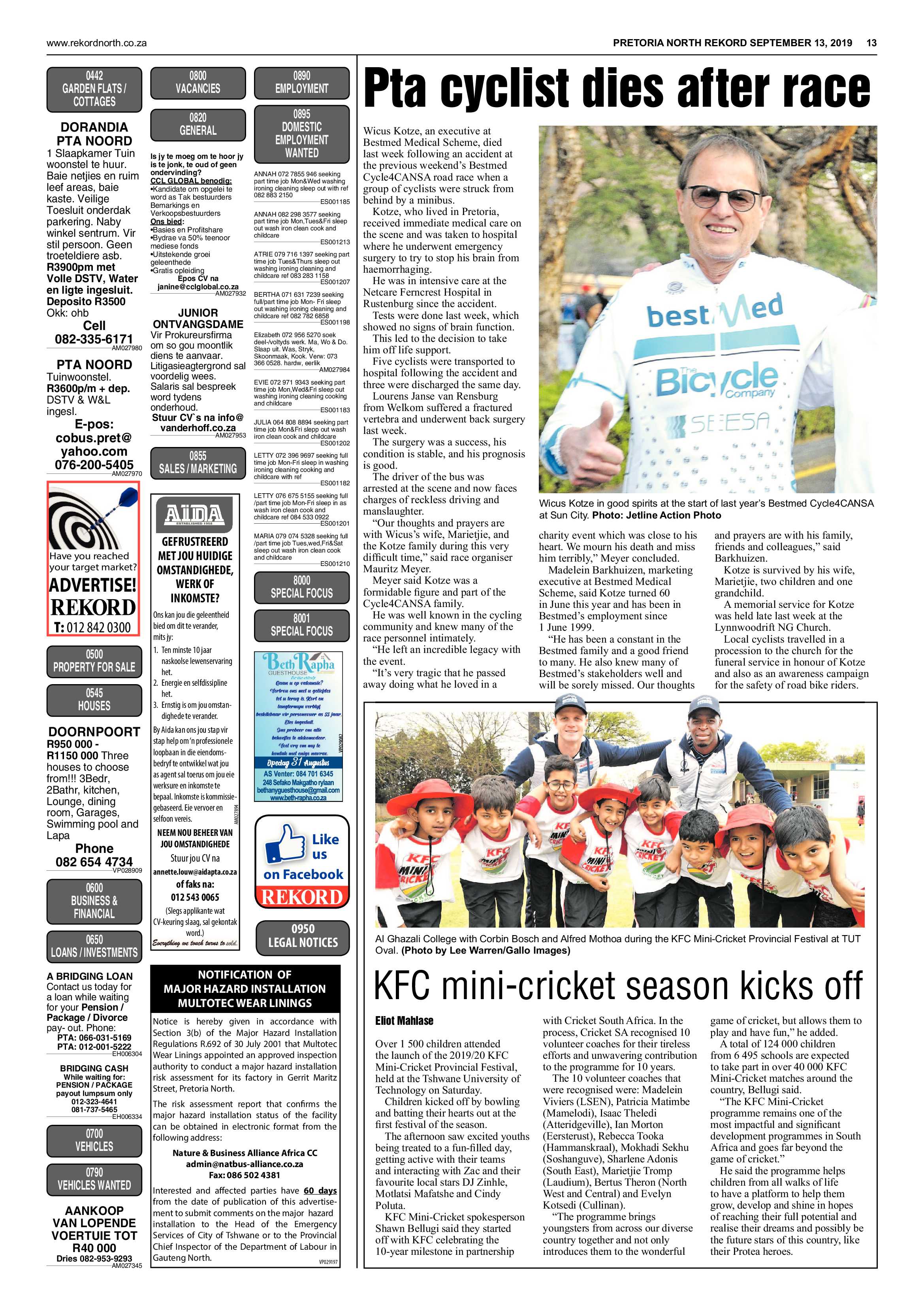 Rekord North 13 September 2019 page 13