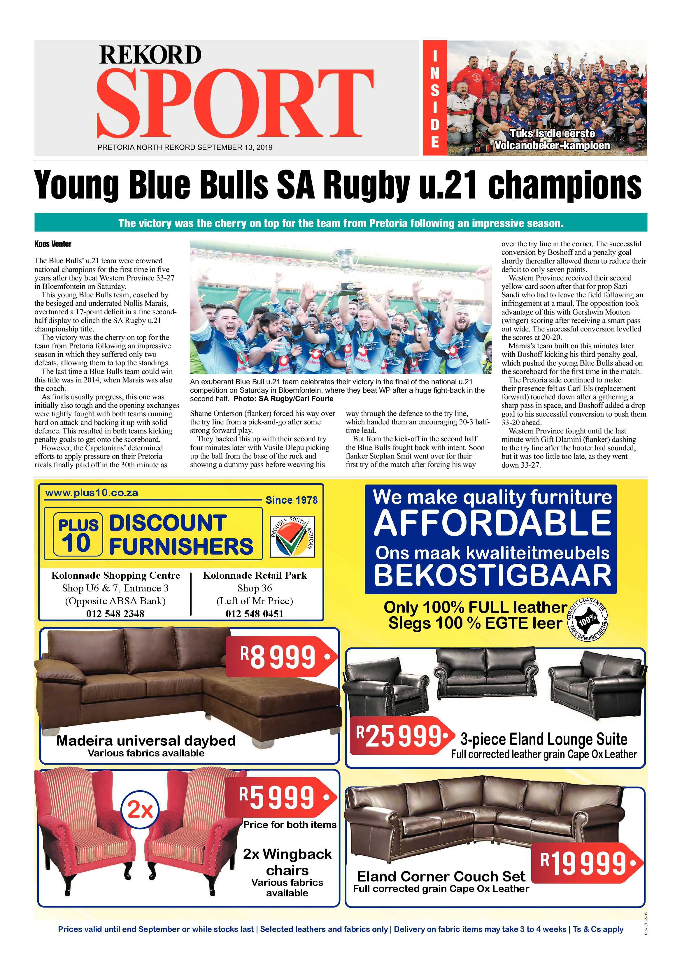 Rekord North 13 September 2019 page 16