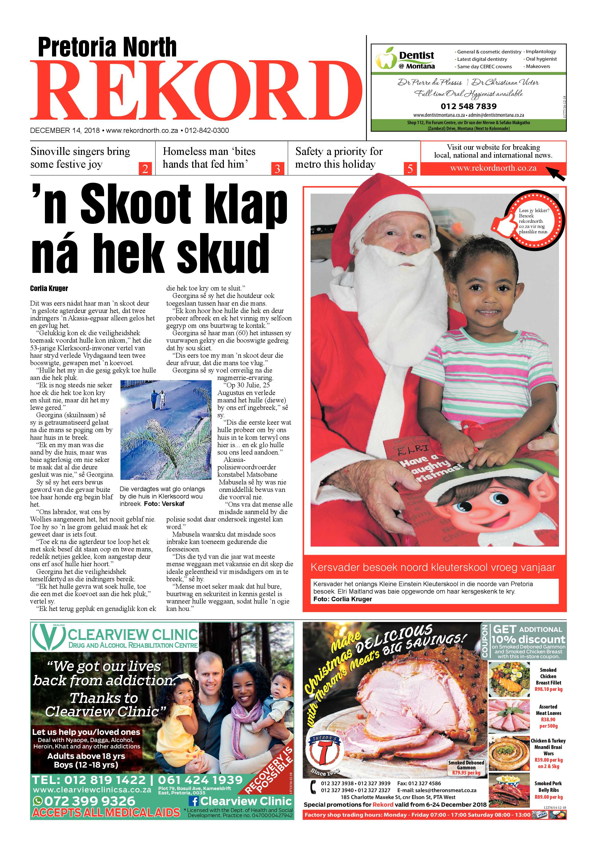 Rekord North 14 December 2018 page 1