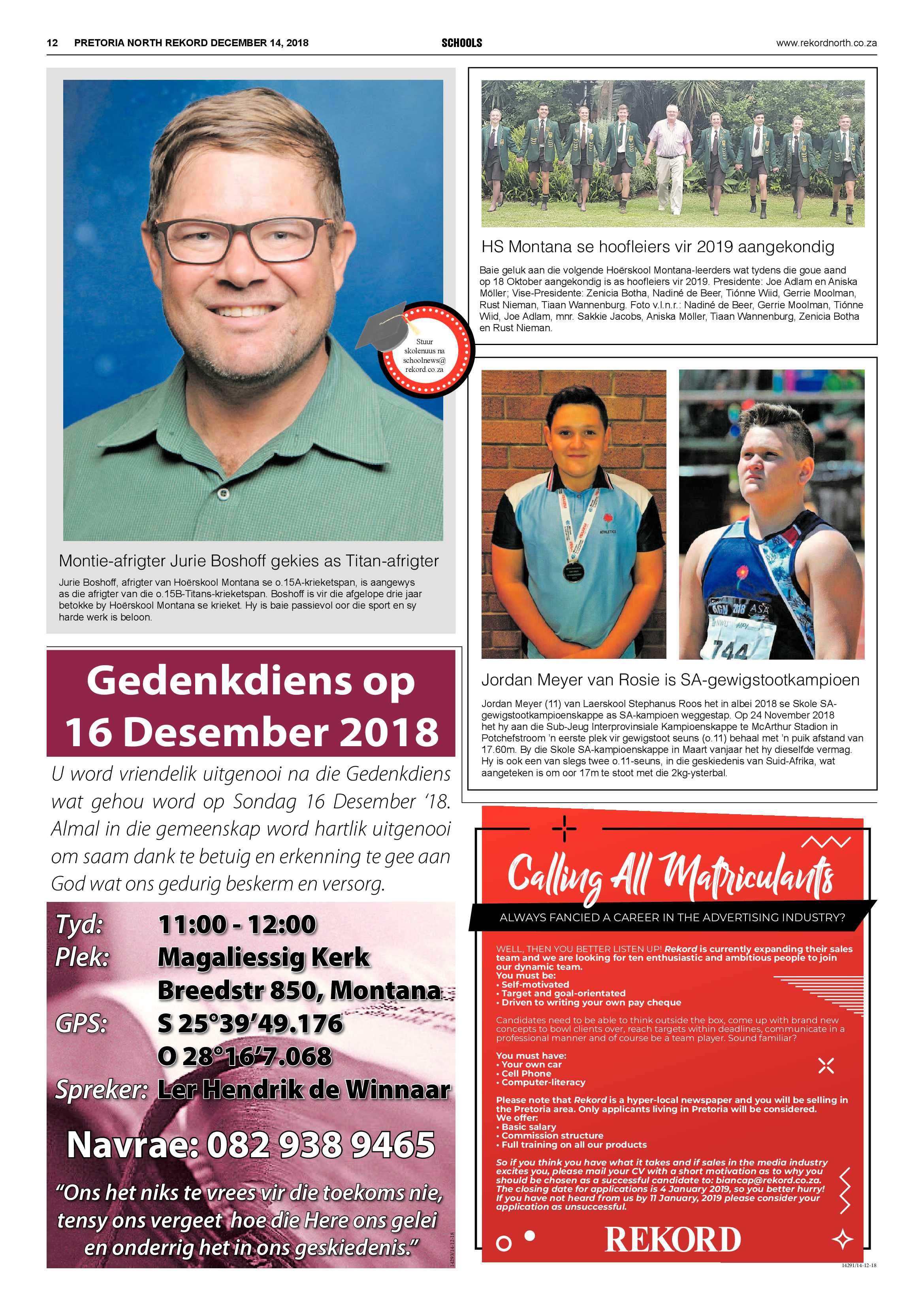 Rekord North 14 December 2018 page 12