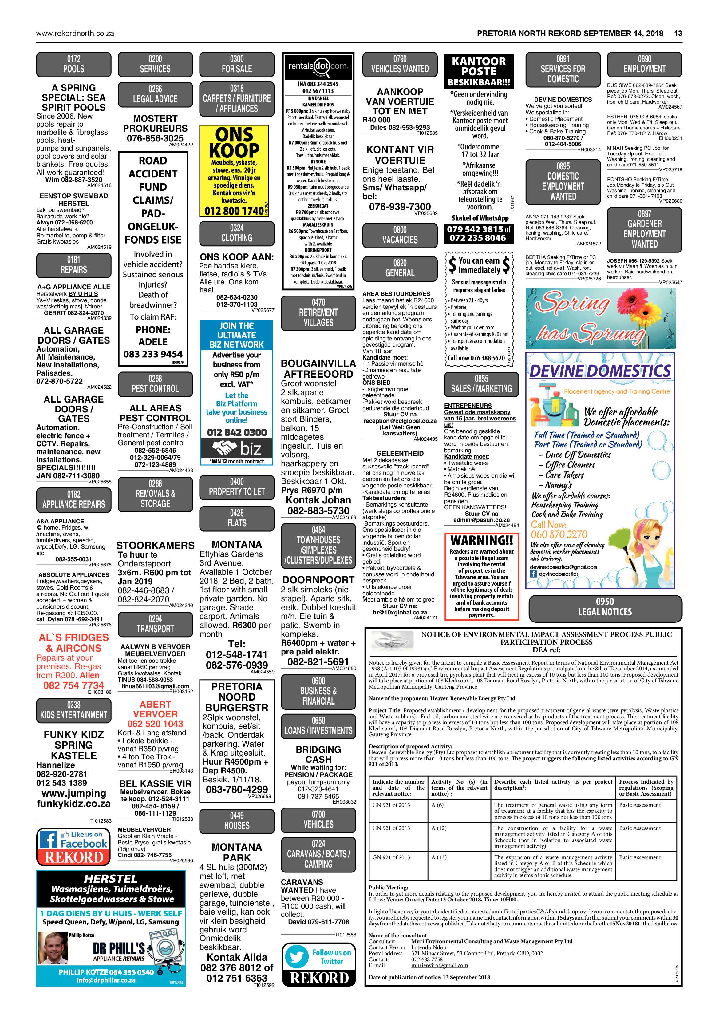 Rekord North 14 September 2018 page 13