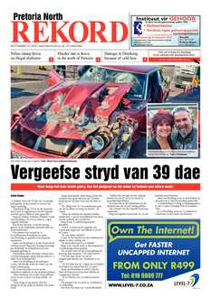 Rekord North 14 September 2018