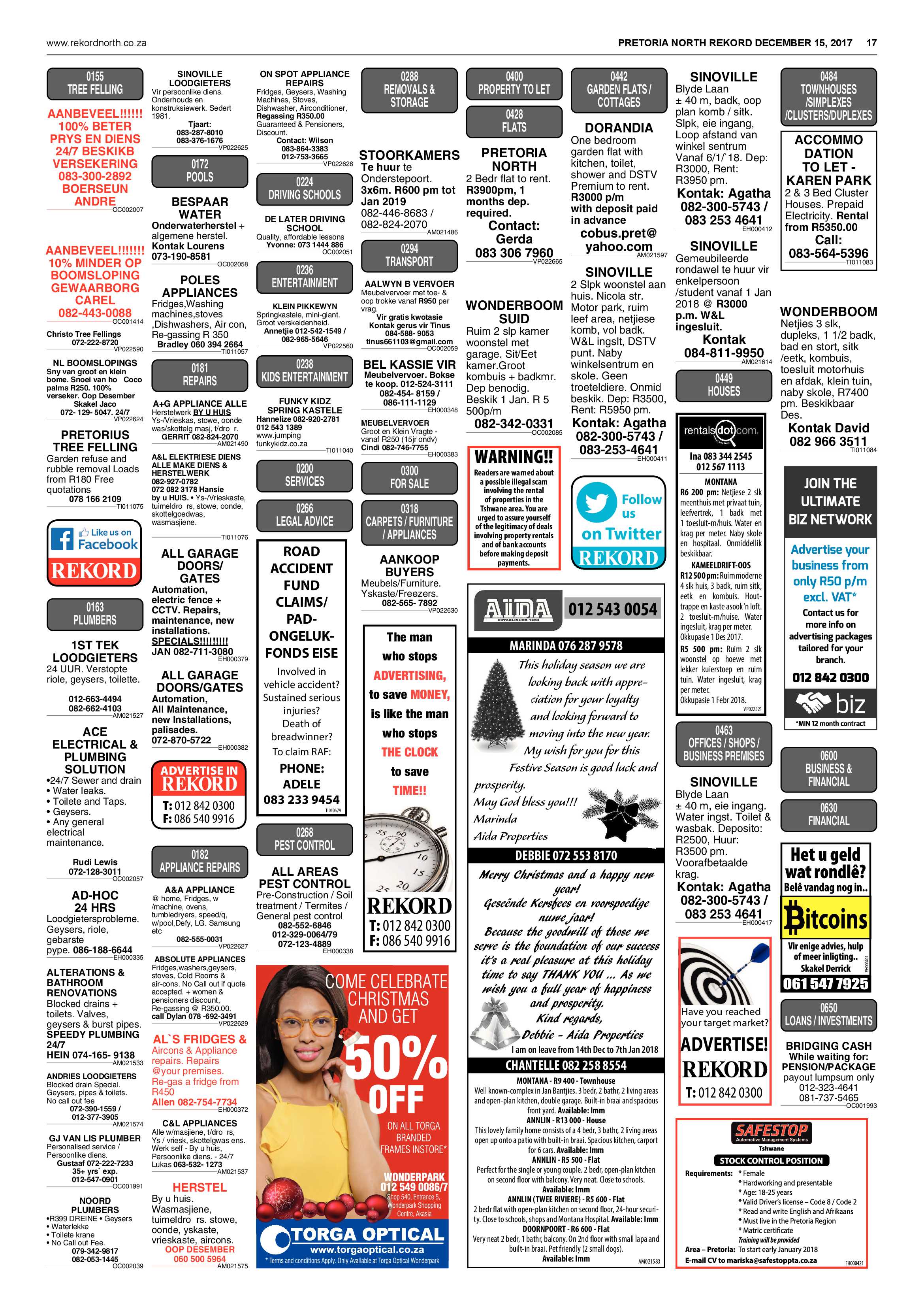 Rekord North 15 December 2017 page 17
